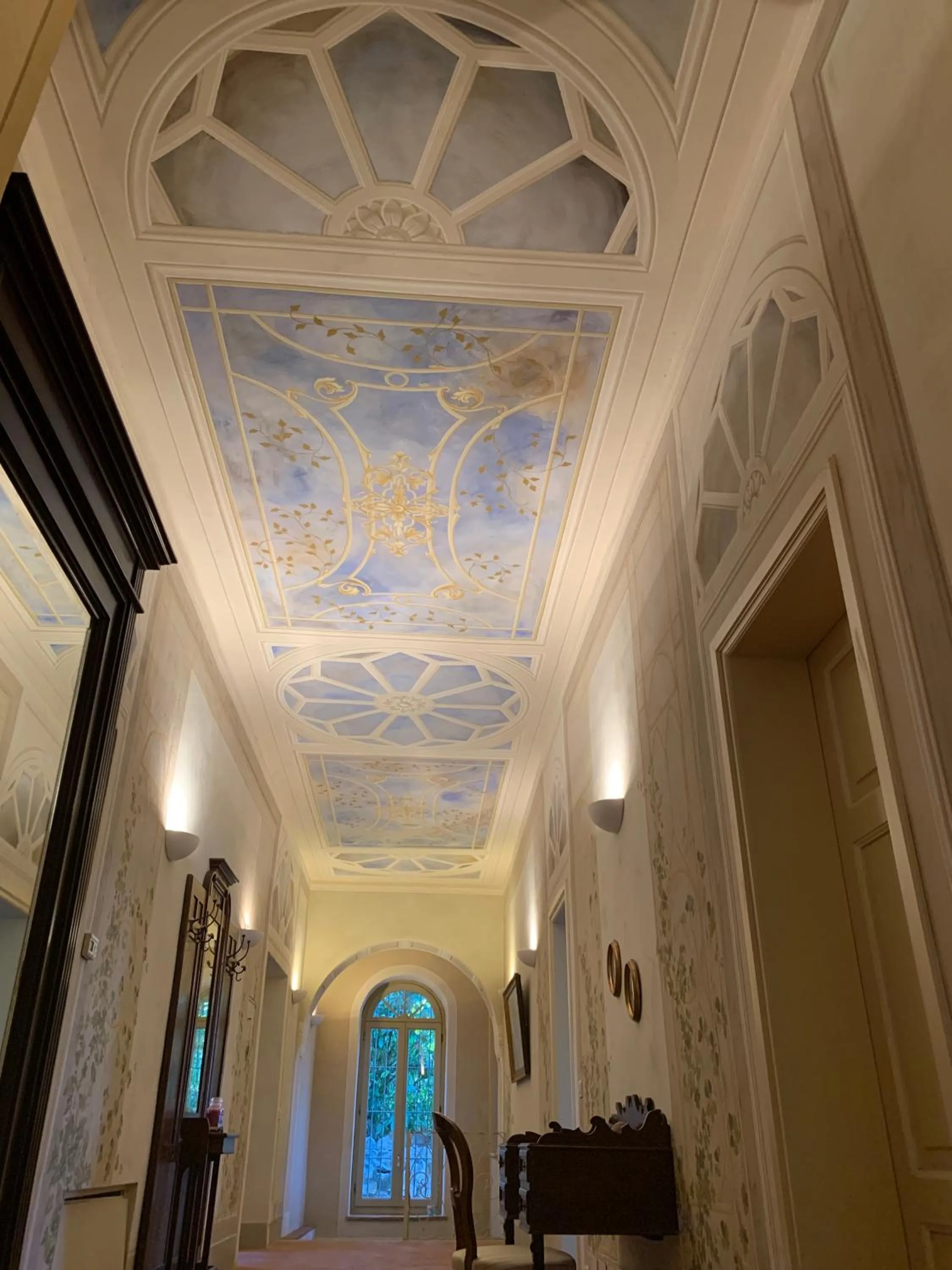 Decorative detail in B&B Villa Costanza