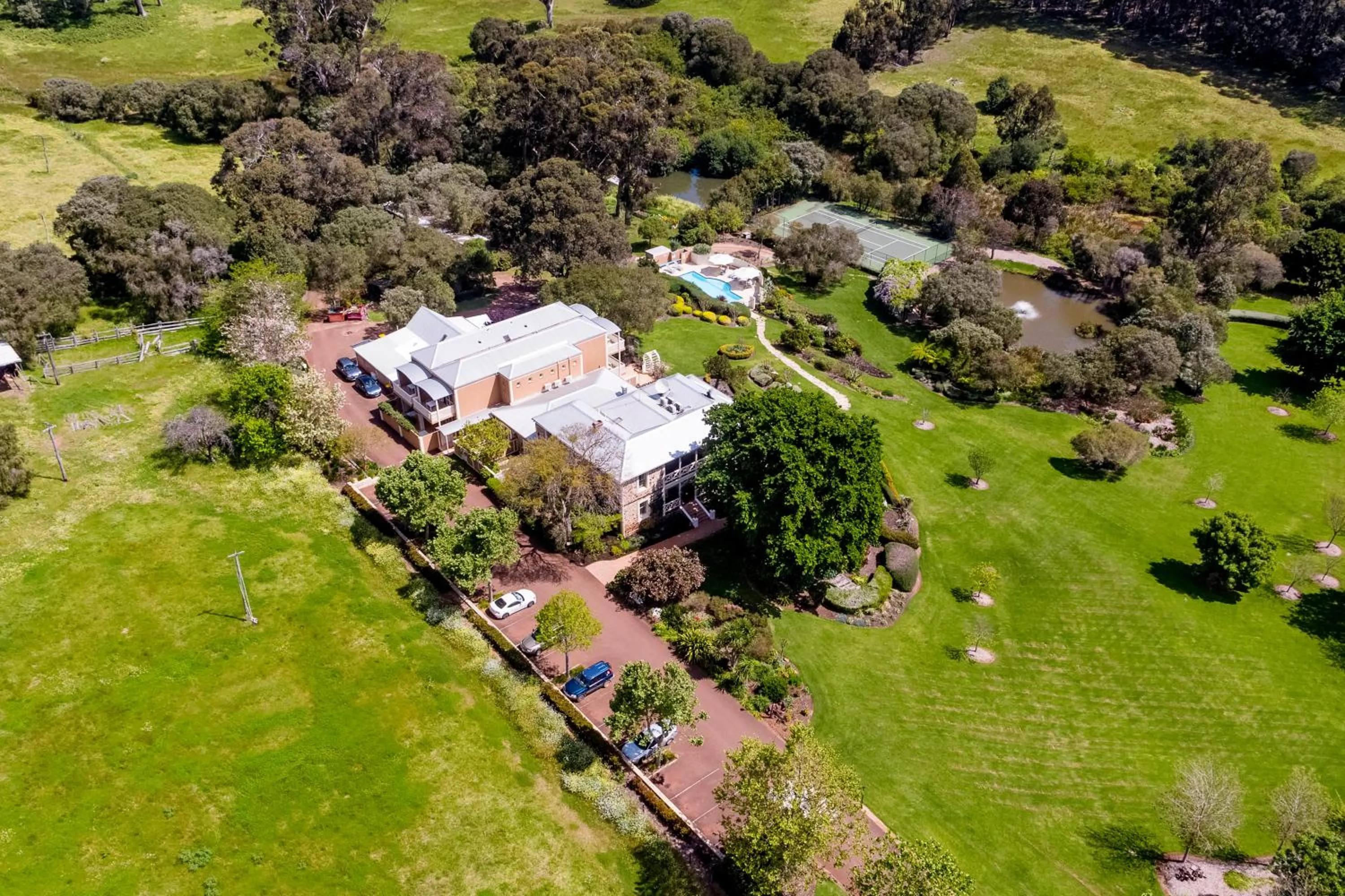 Bird's eye view in Grand Mercure Basildene Manor