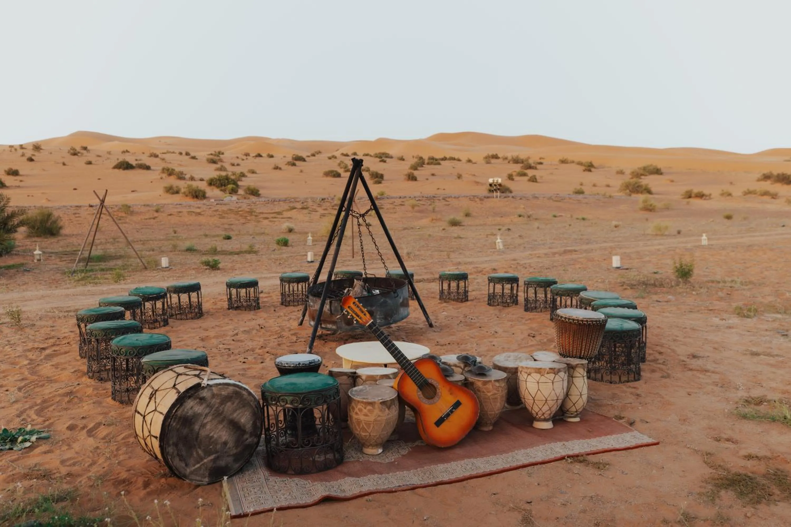 Off site in Tassili Luxury Desert Camp