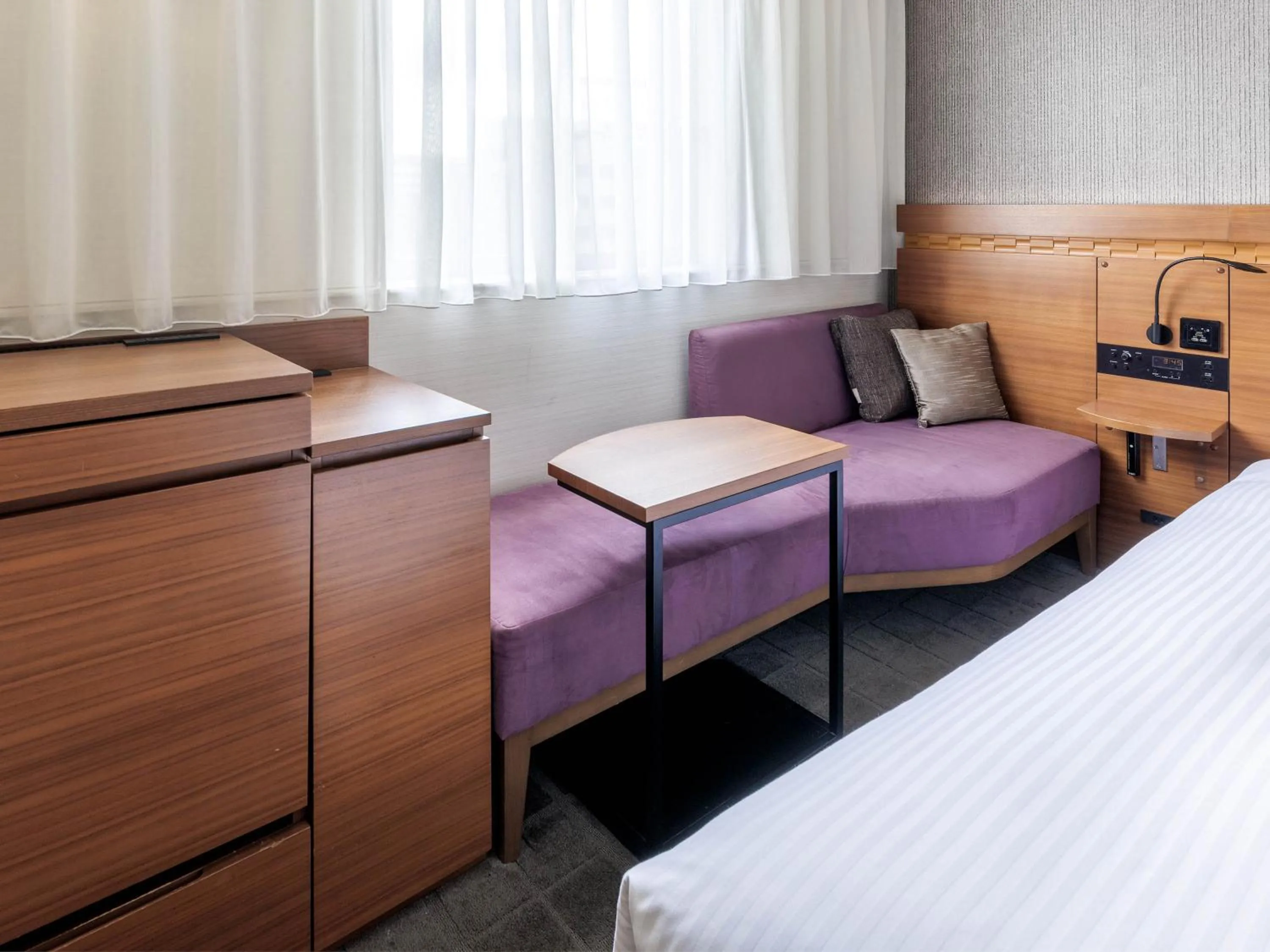 Photo of the whole room, Bed in Nishitetsu Hotel Croom Hakata