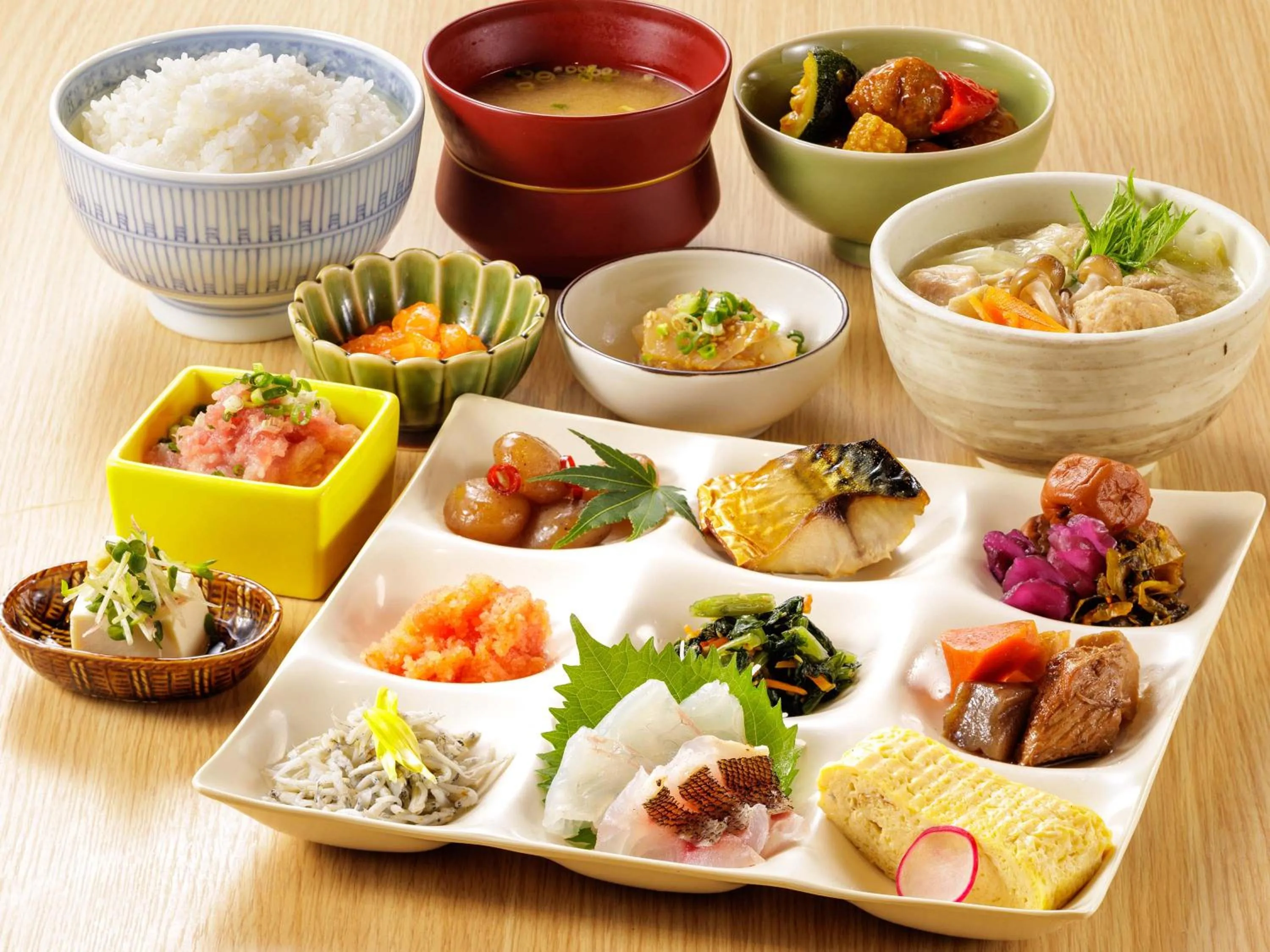 Restaurant/places to eat in Nishitetsu Hotel Croom Hakata