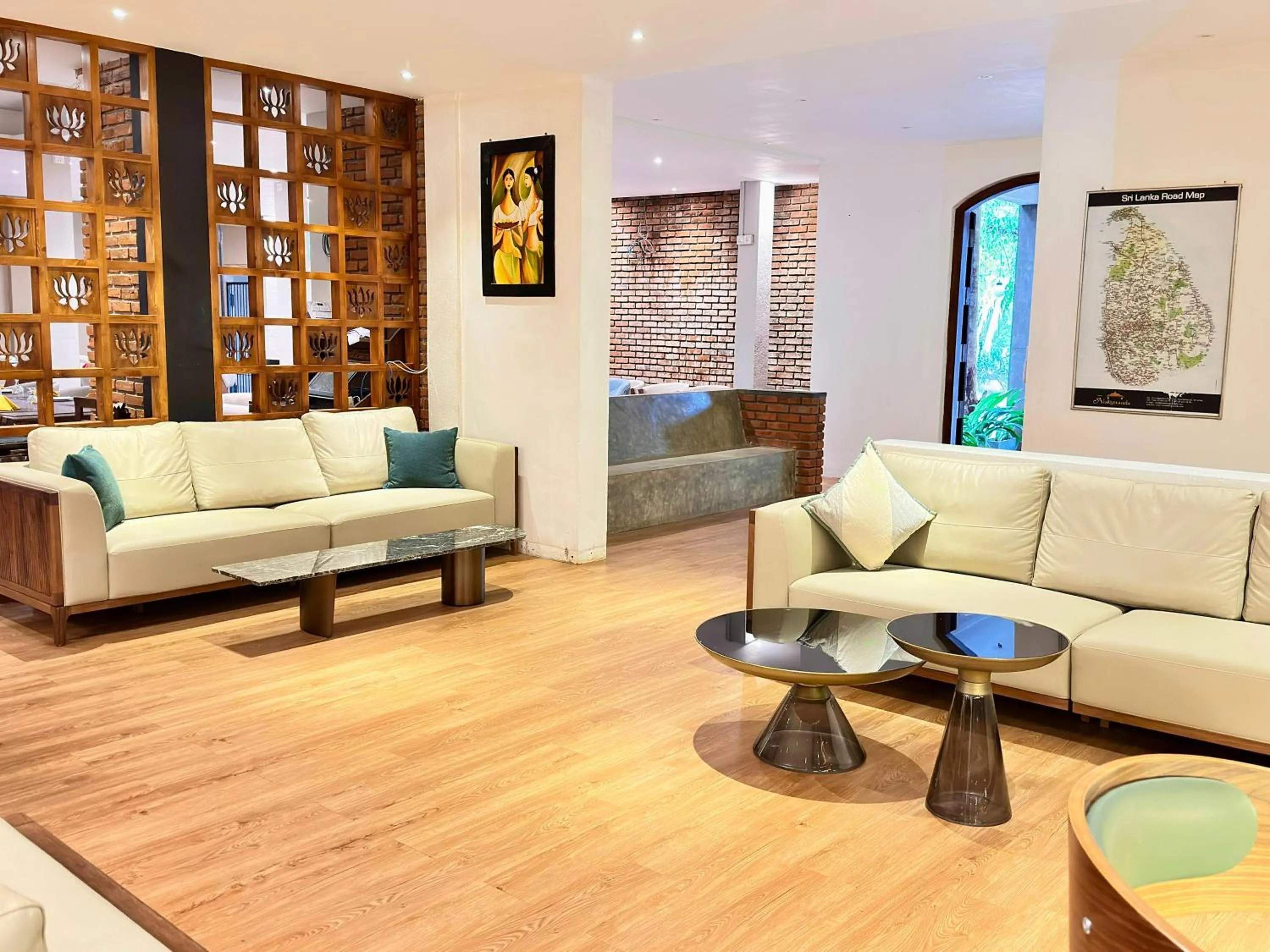 Lobby or reception in Hotel Alakamanda