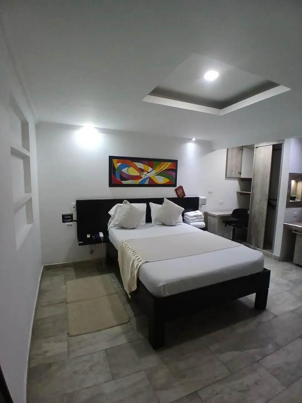 Bed in Hotel Plaza Norte Cali