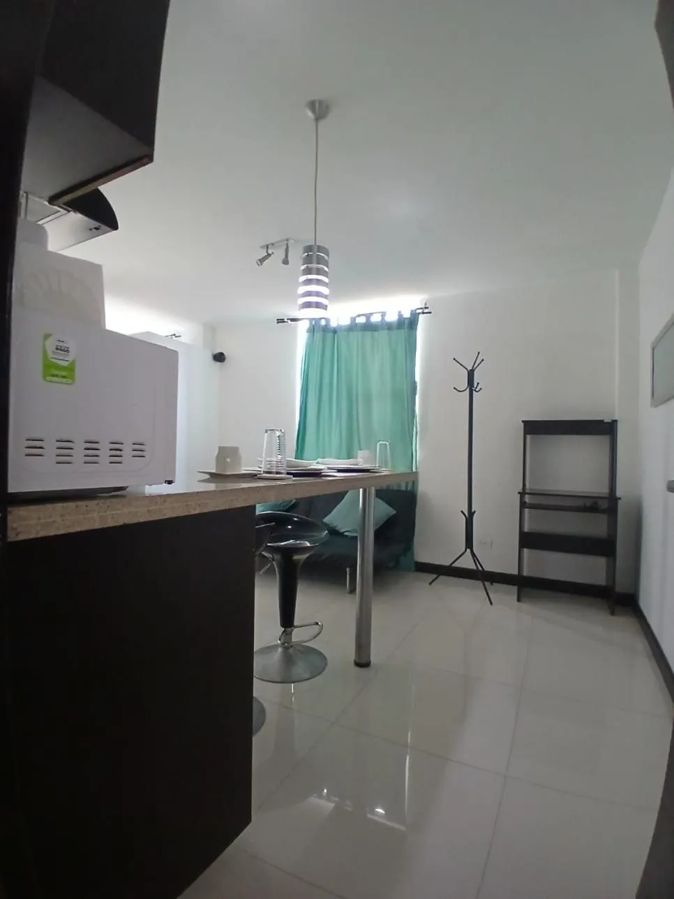 Kitchen or kitchenette in Hotel Plaza Norte Cali