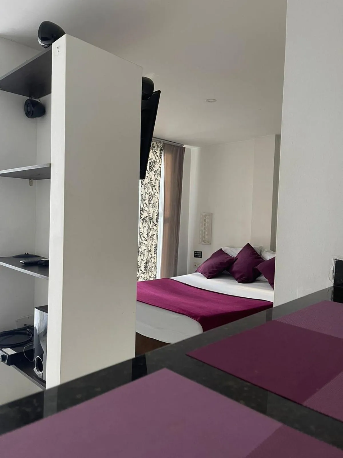 Photo of the whole room, Bed in Hotel Plaza Norte Cali