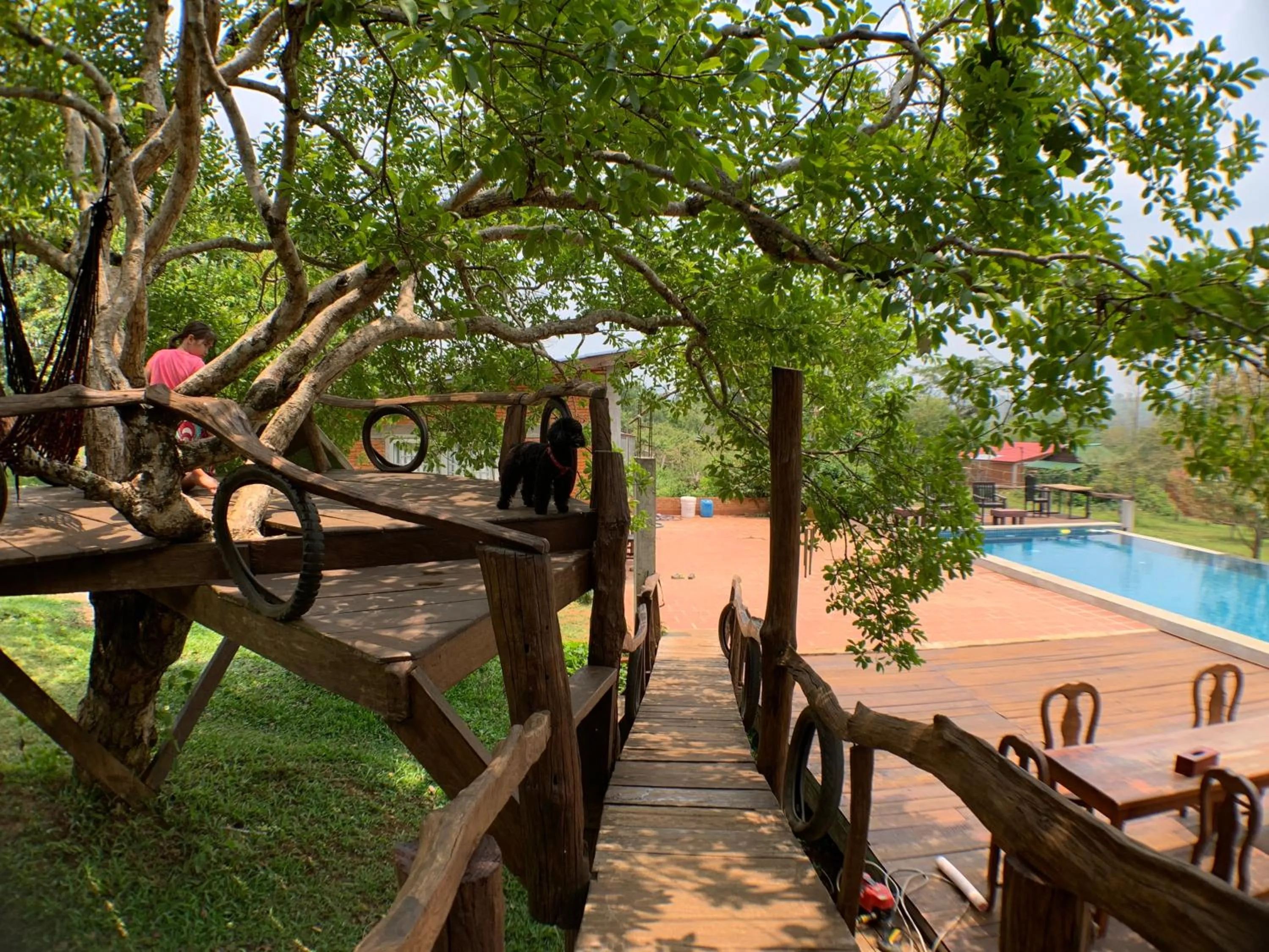 Children play ground in Nature Lodge