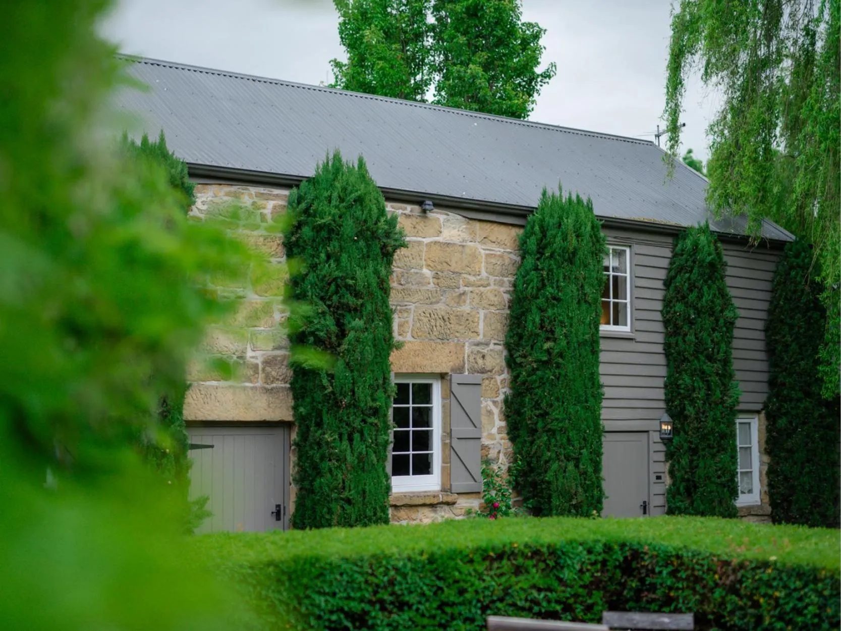 Property building in The Red Feather Inn