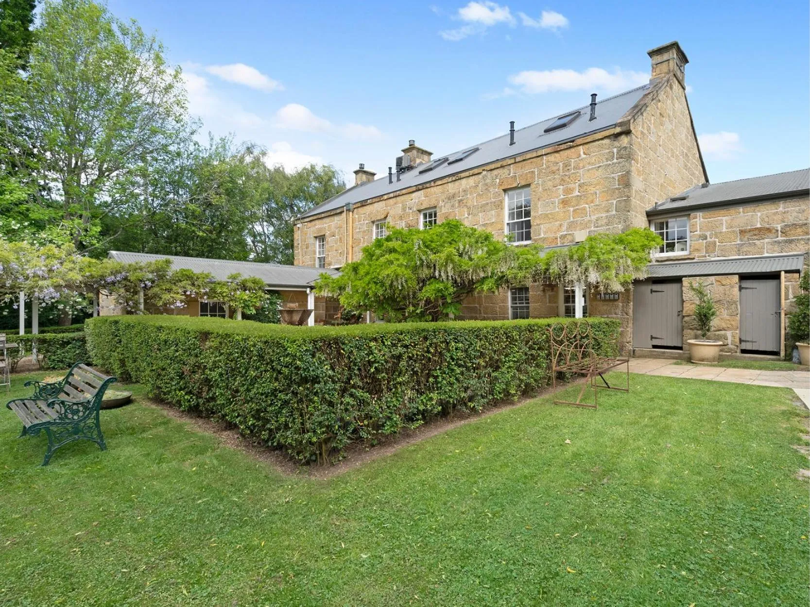 Property building in The Red Feather Inn