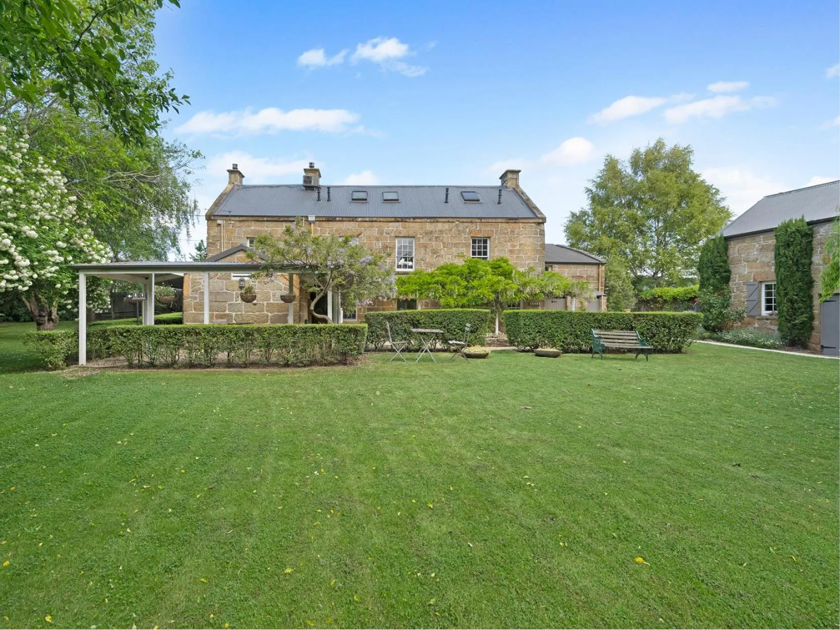 Property building in The Red Feather Inn