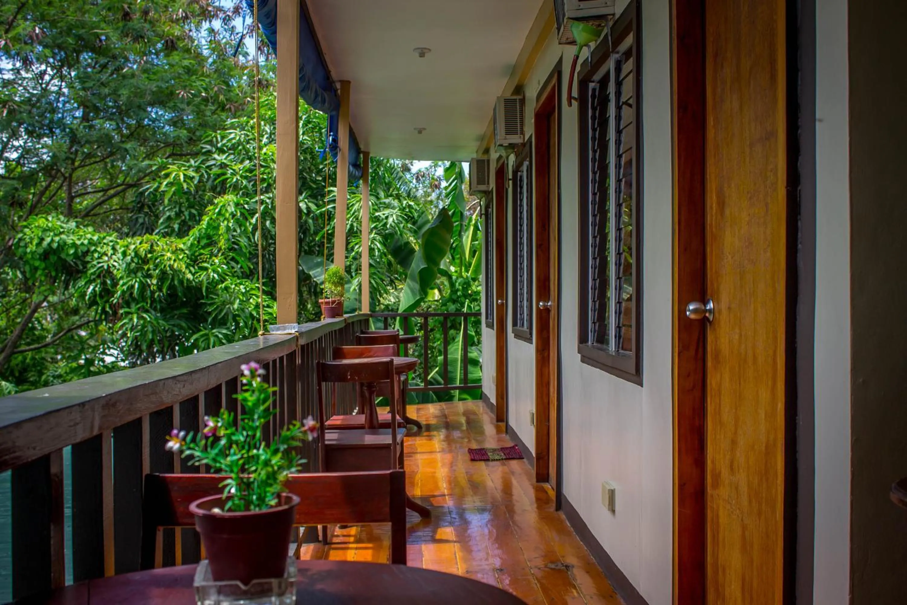 Garden in Remari Tourist Inn