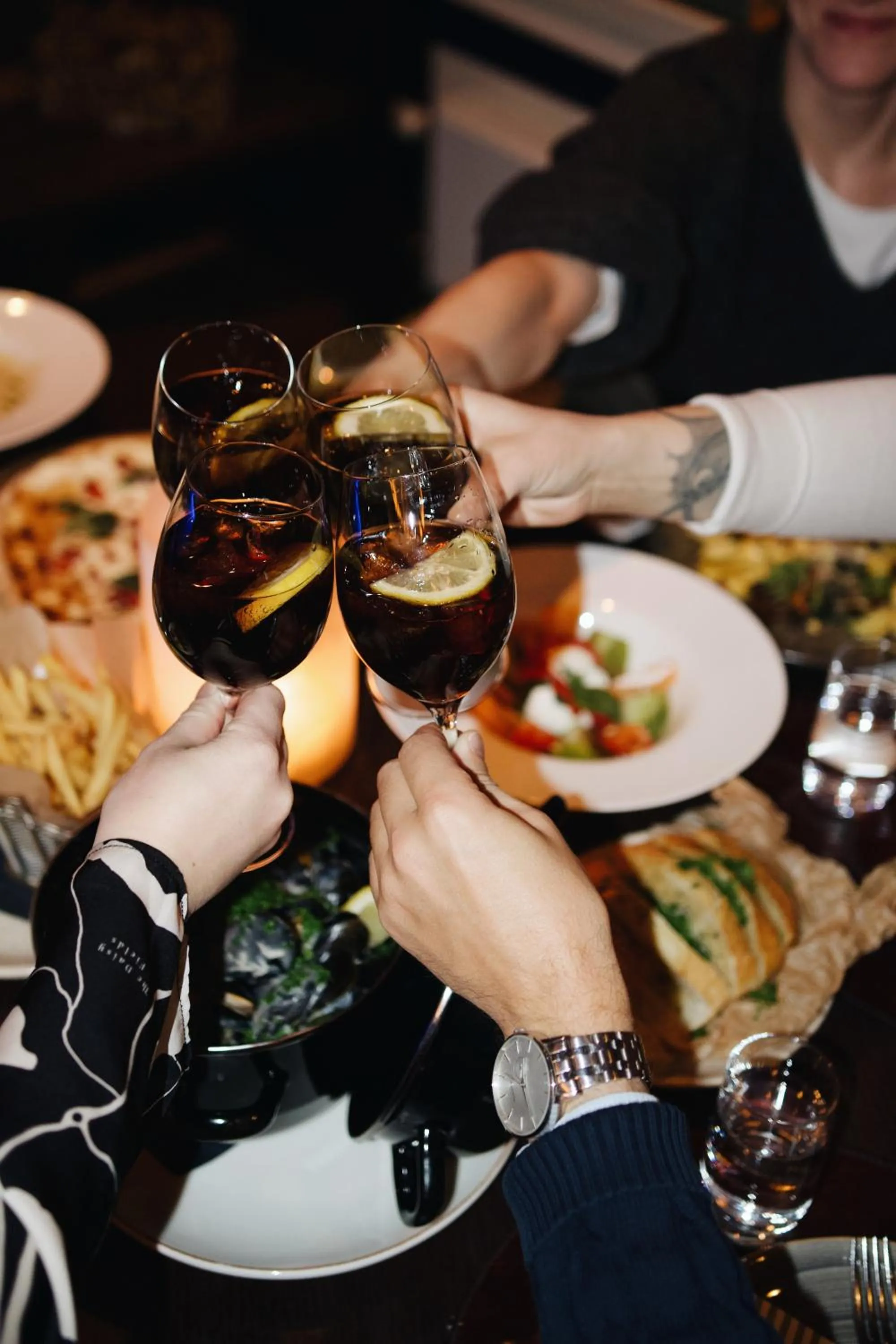 Dinner in Clarion Hotel Arlanda Airport Terminal