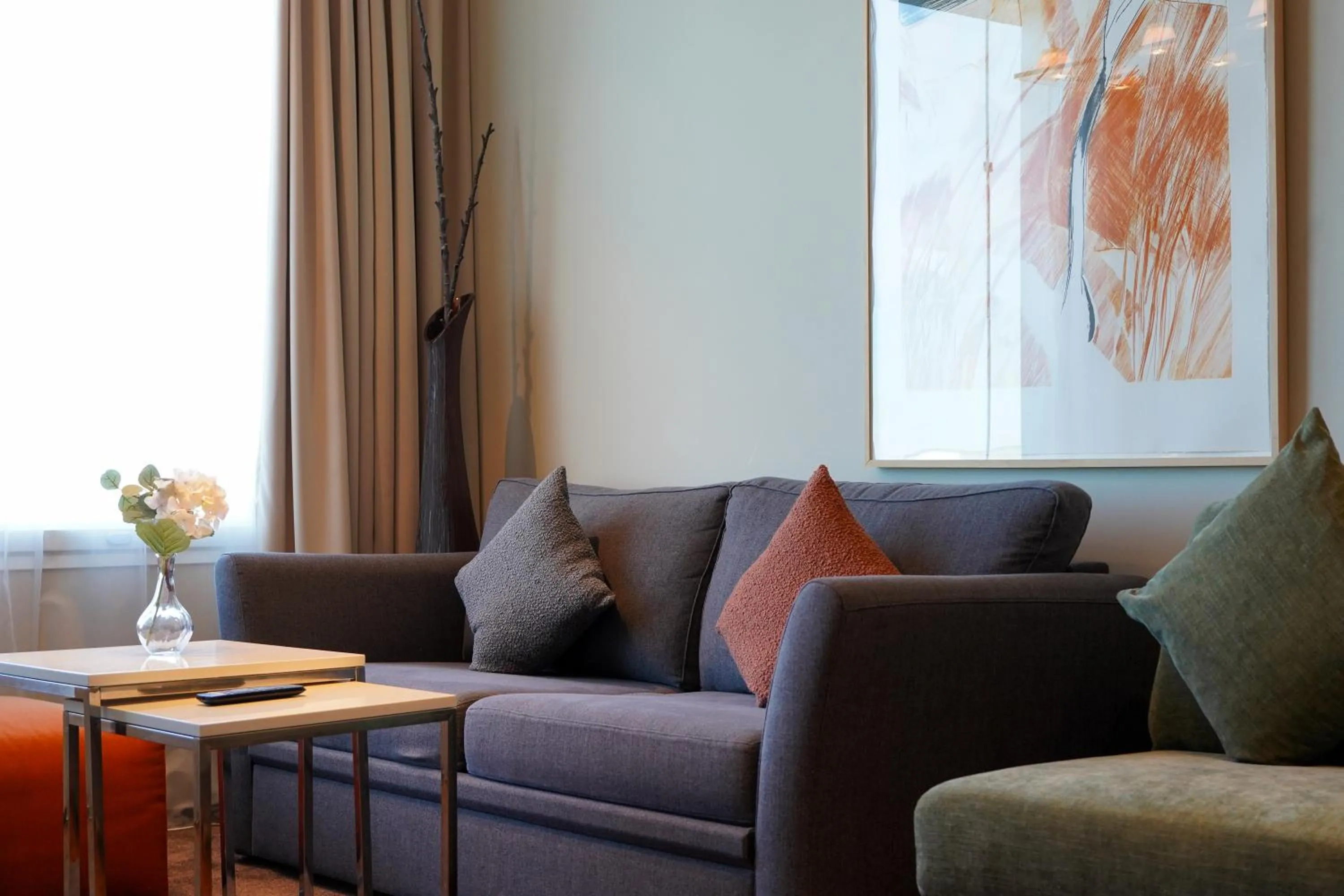 Living room in Clarion Hotel Arlanda Airport Terminal