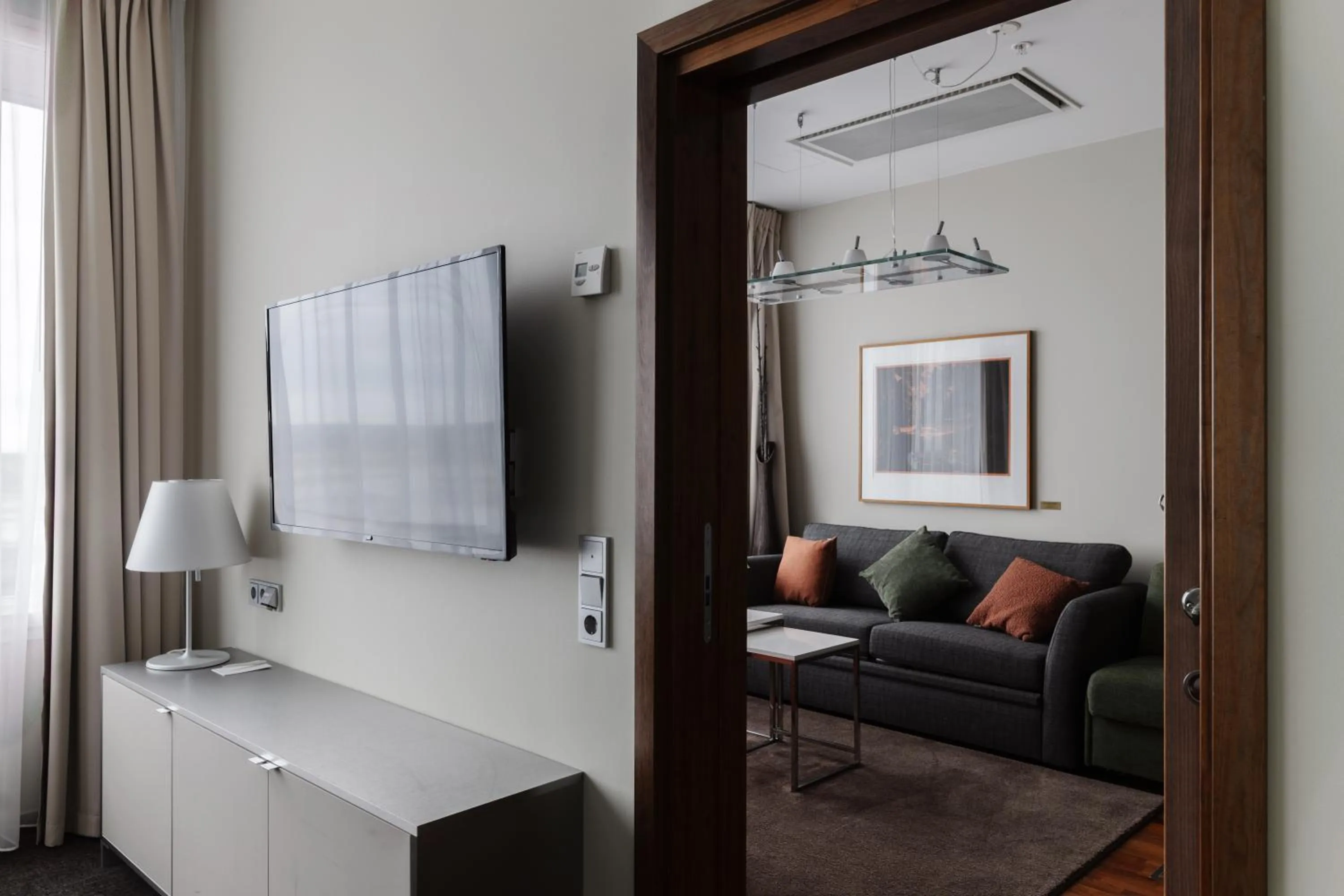 Living room in Clarion Hotel Arlanda Airport Terminal