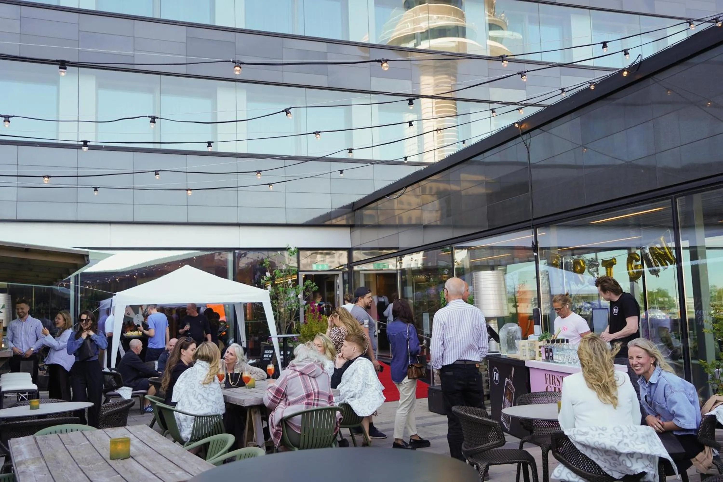 Balcony/Terrace in Clarion Hotel Arlanda Airport Terminal