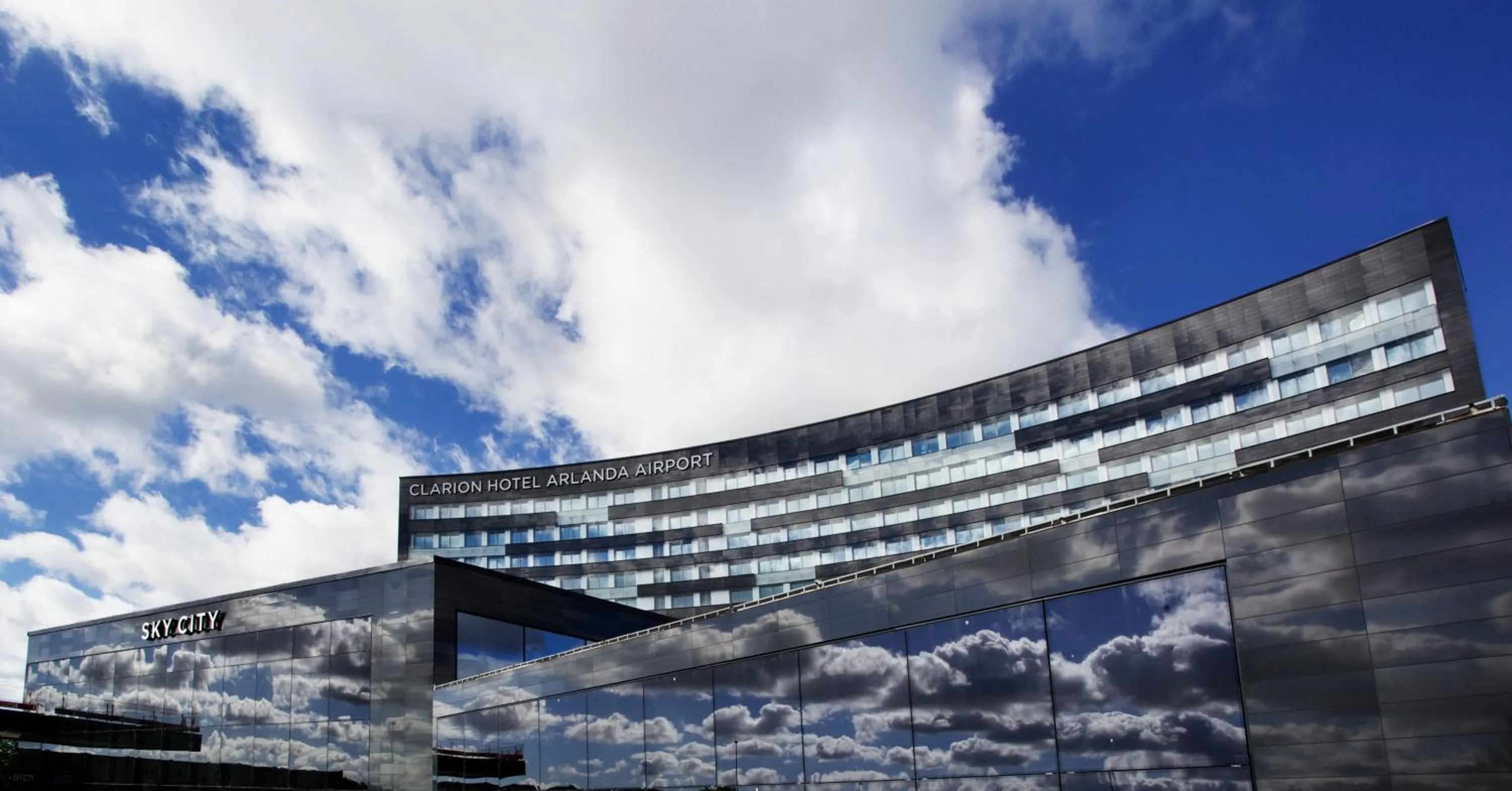 Facade/entrance in Clarion Hotel Arlanda Airport Terminal