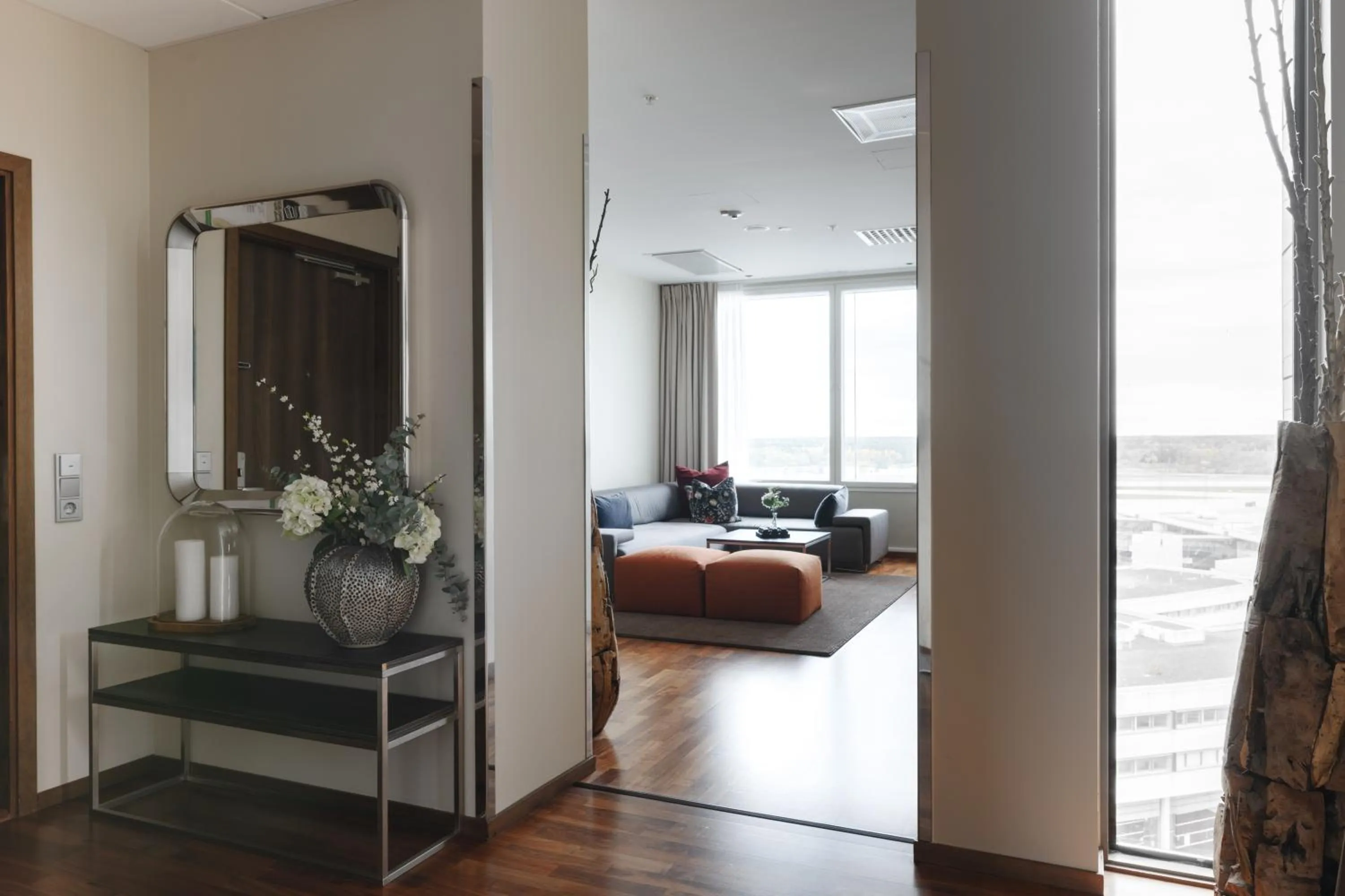 Living room in Clarion Hotel Arlanda Airport Terminal