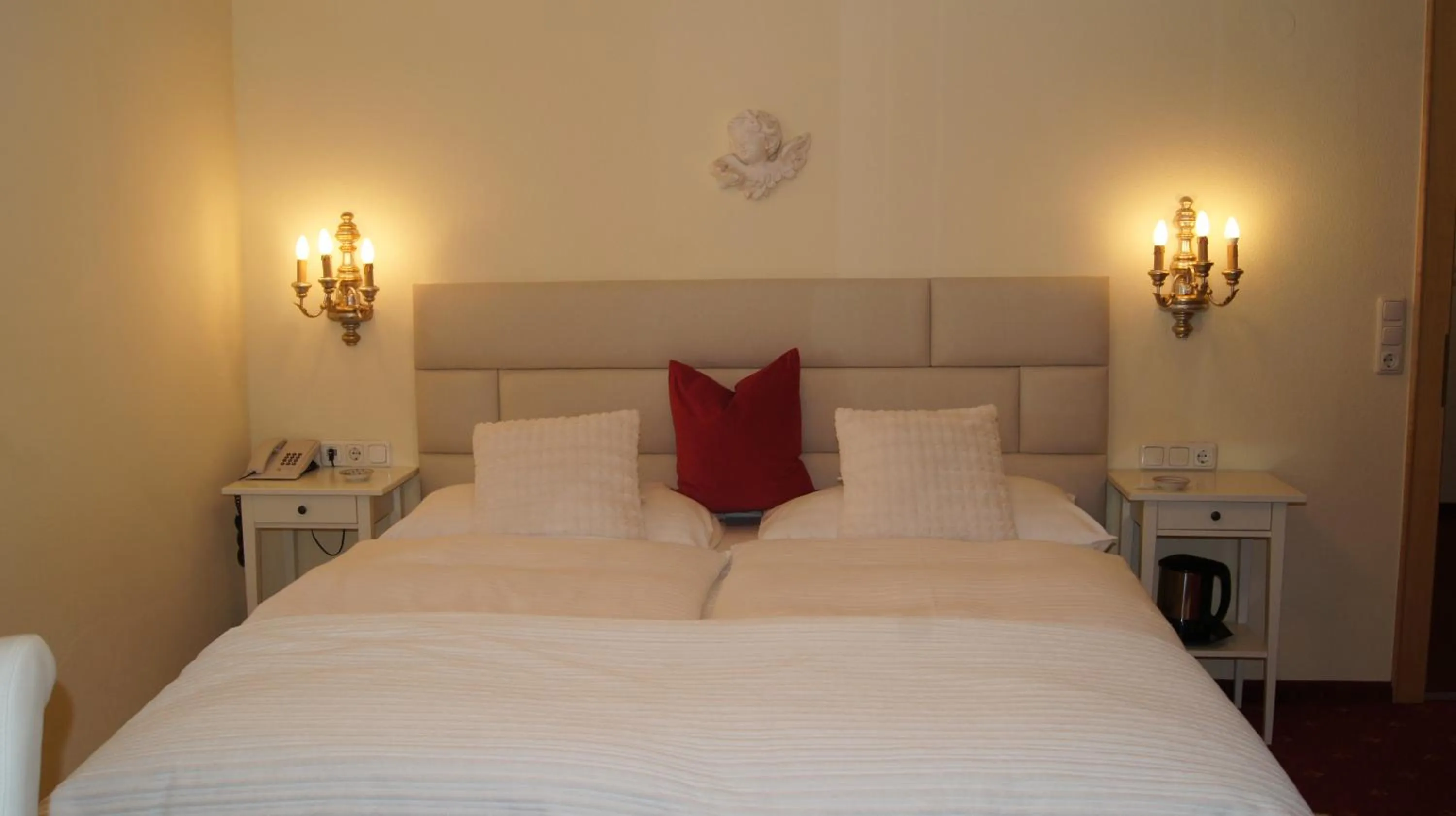 Bed in Pension Hartenfels