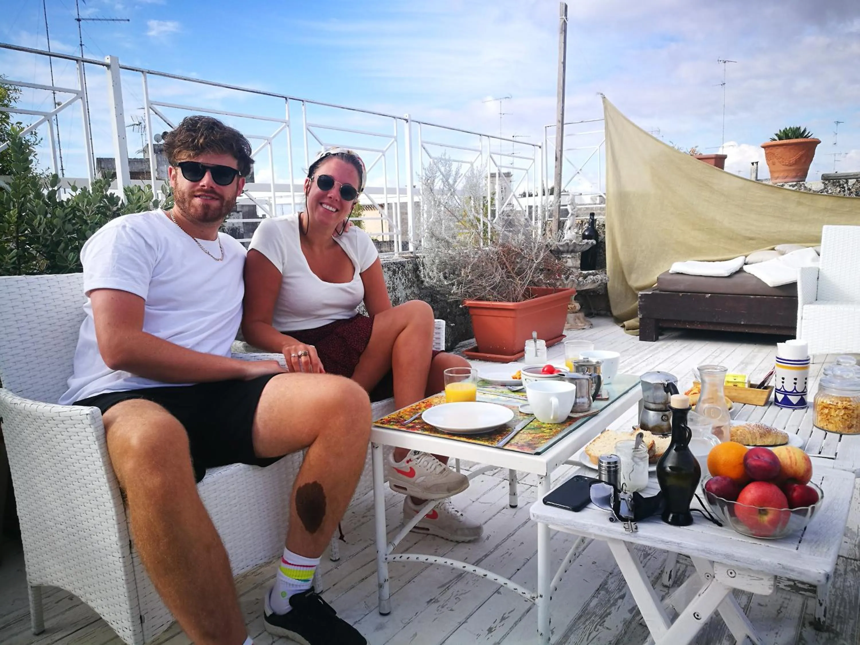 Balcony/Terrace in Azzurretta Guest House