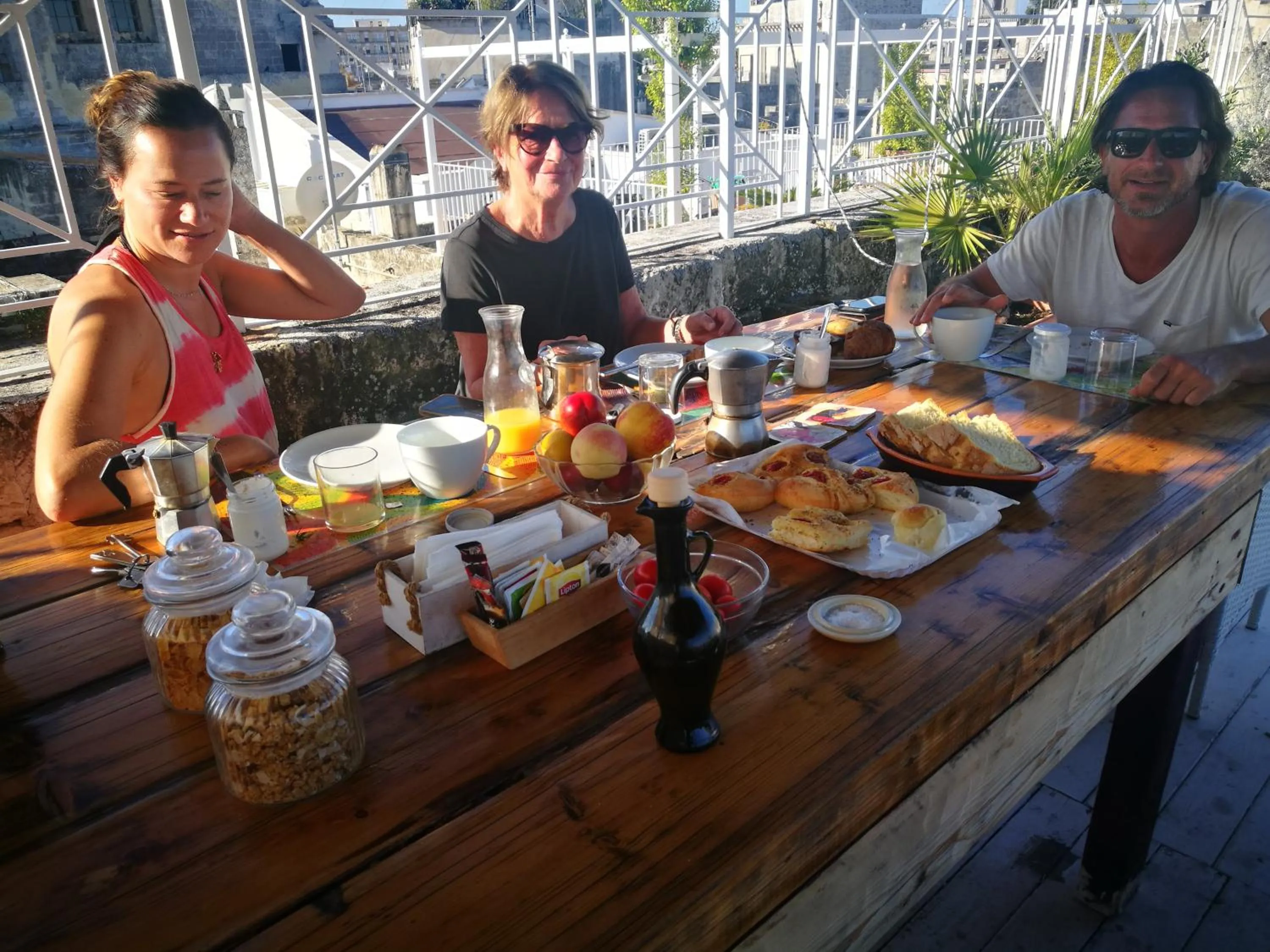 Food close-up in Azzurretta Guest House