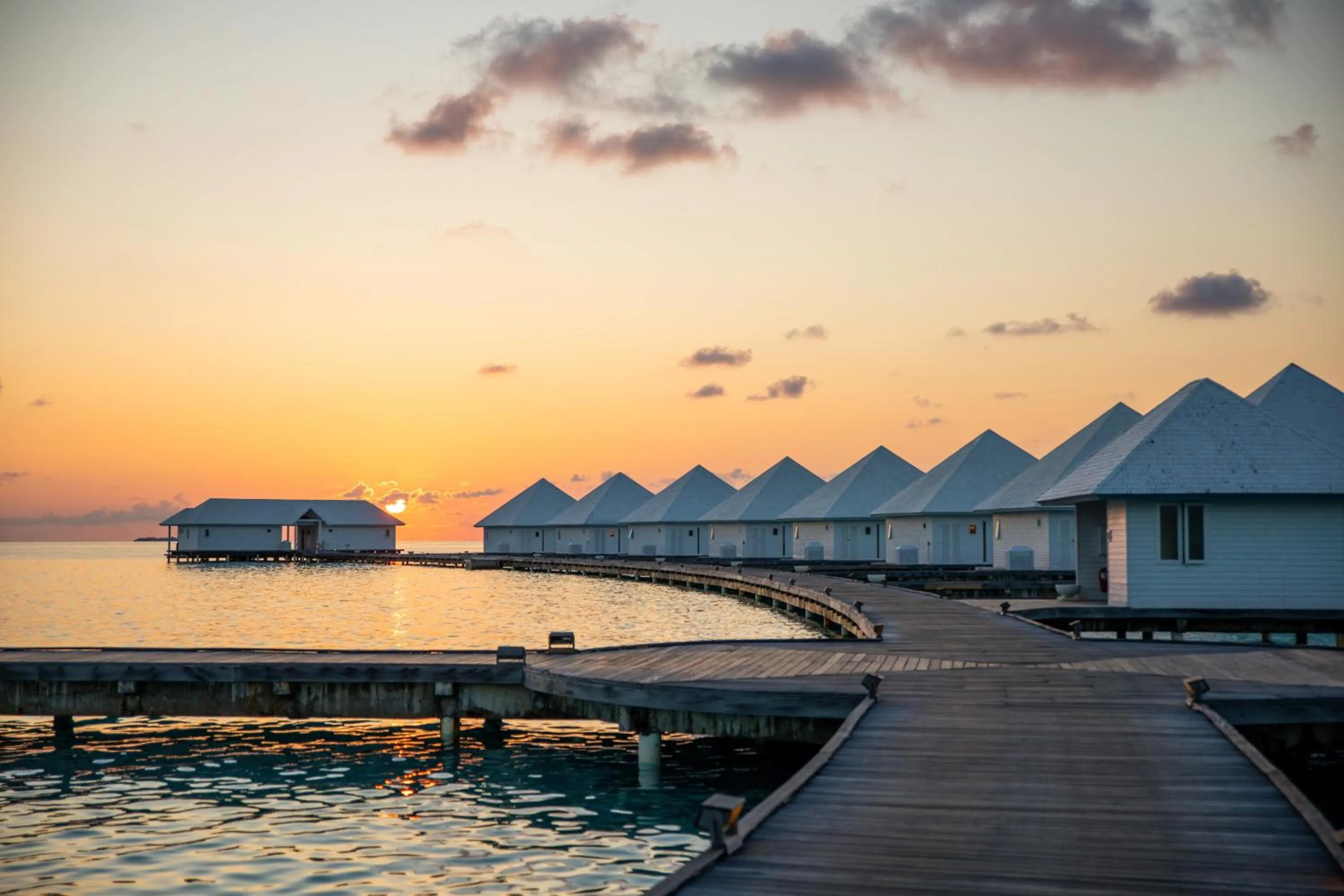 Property building in Diamonds Athuruga Maldives Resort & Spa