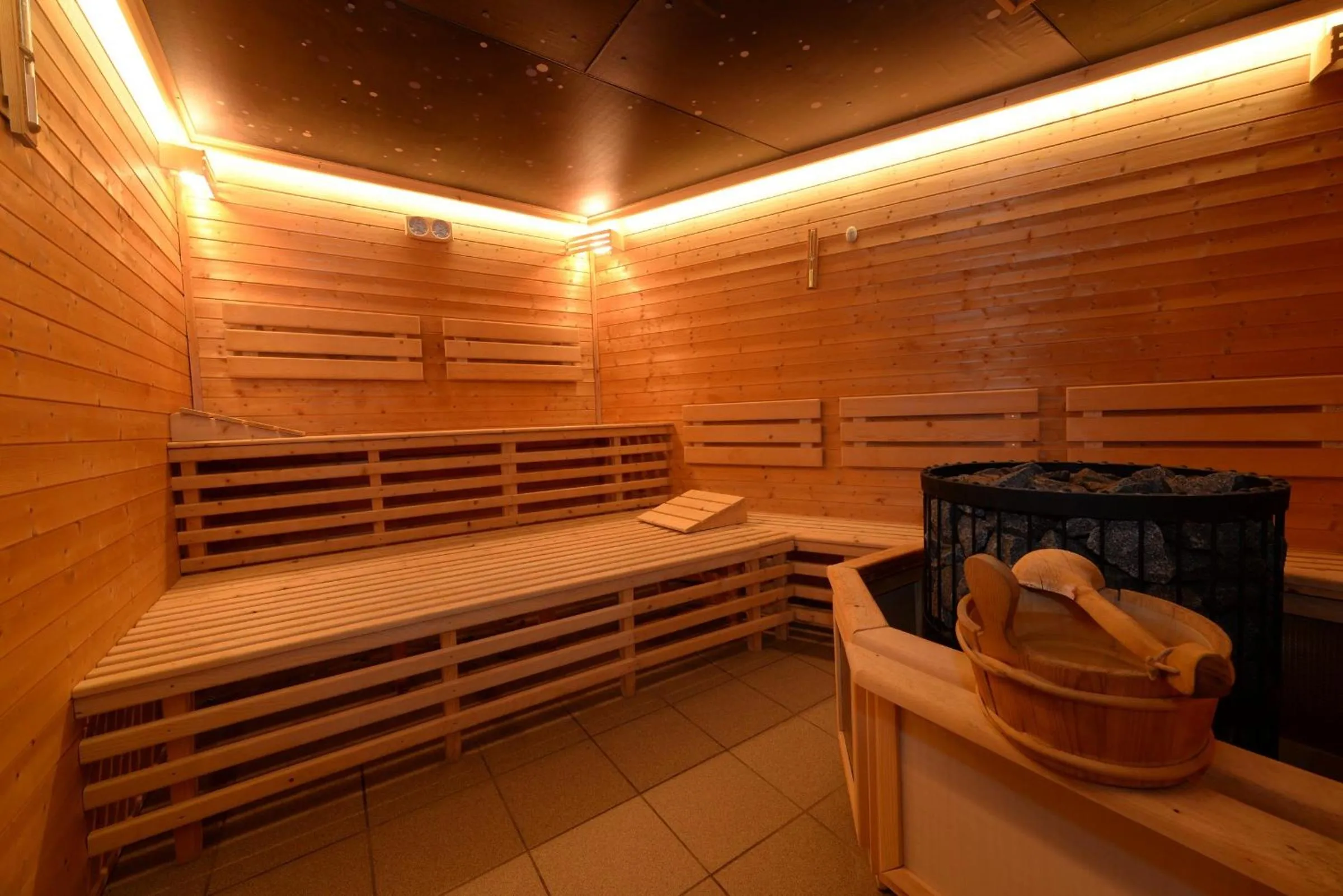 Sauna in Hotel Berg