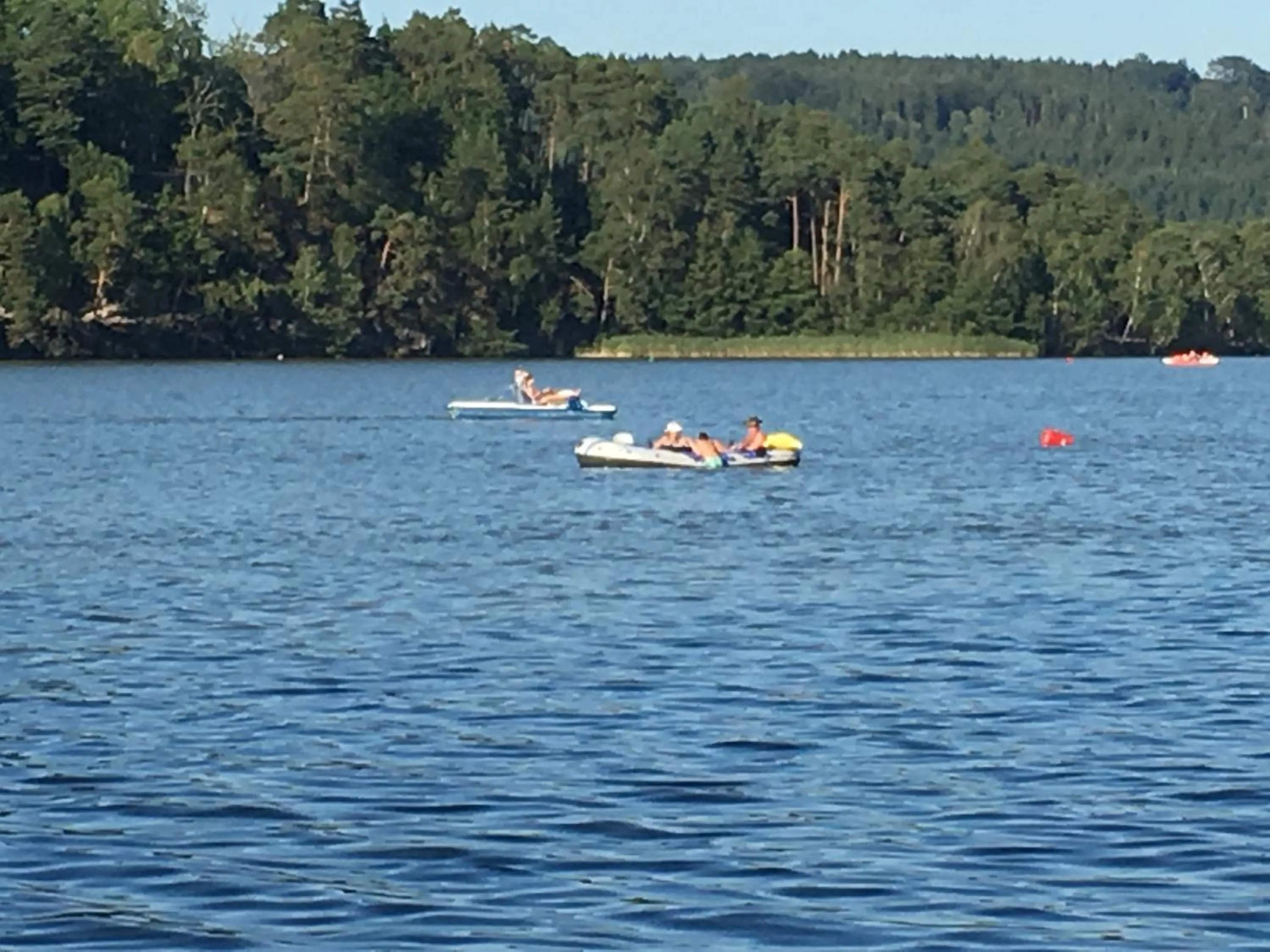 Canoeing in Hotel Berg