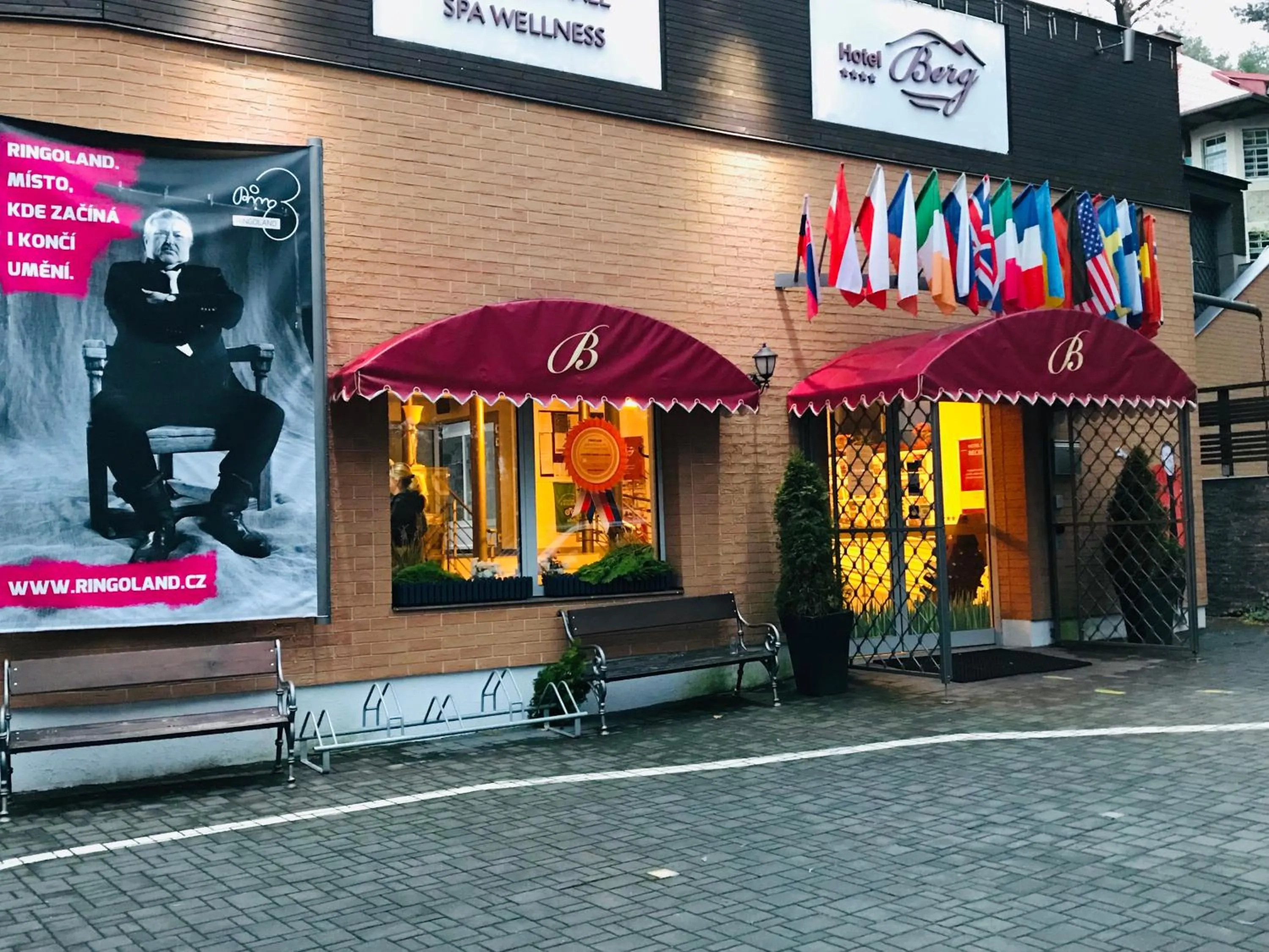 Property building in Hotel Berg