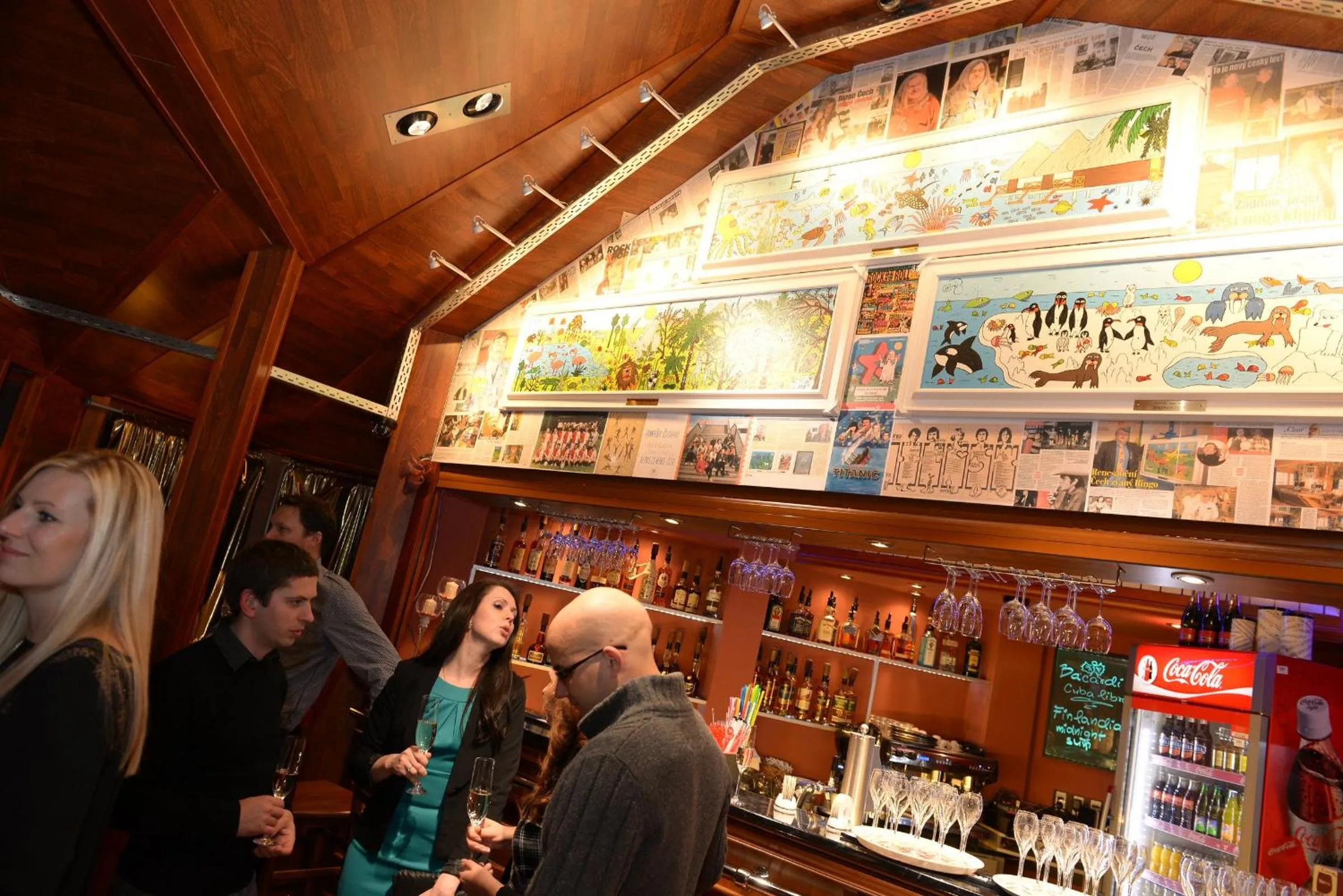 Lounge or bar in Hotel Berg