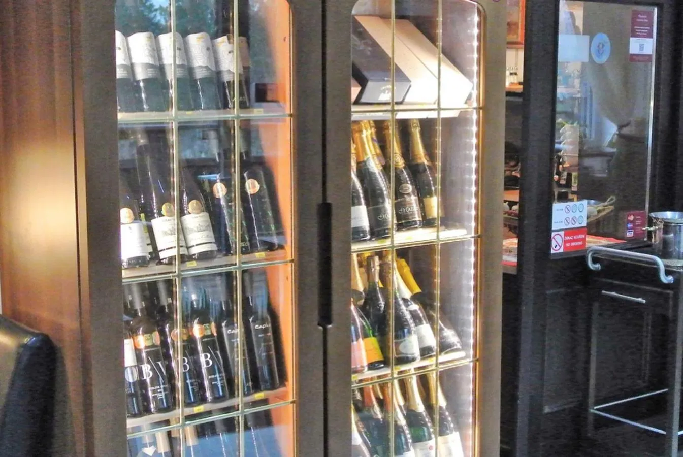 Alcoholic drinks in Hotel Berg