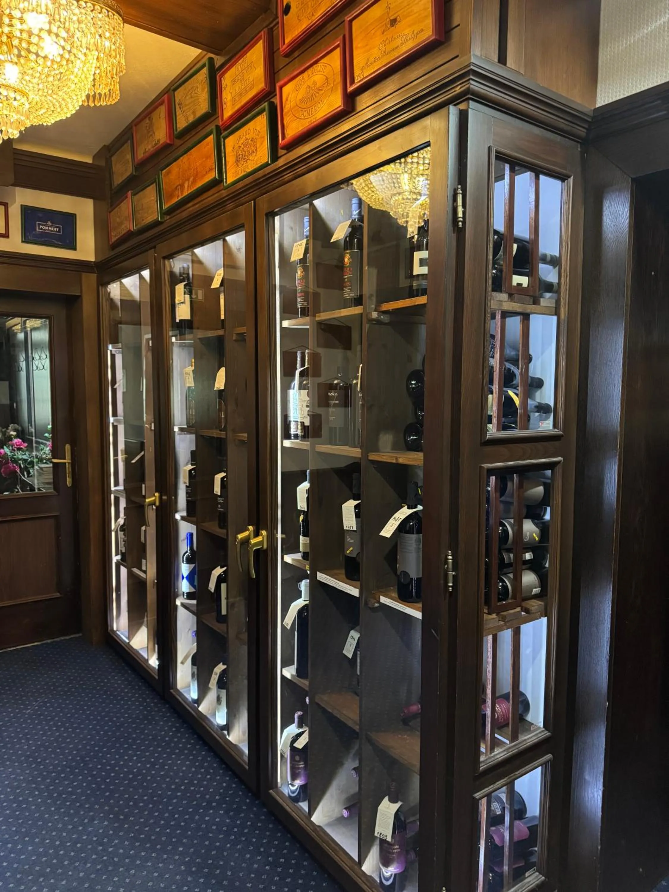 Alcoholic drinks in Hotel Berg