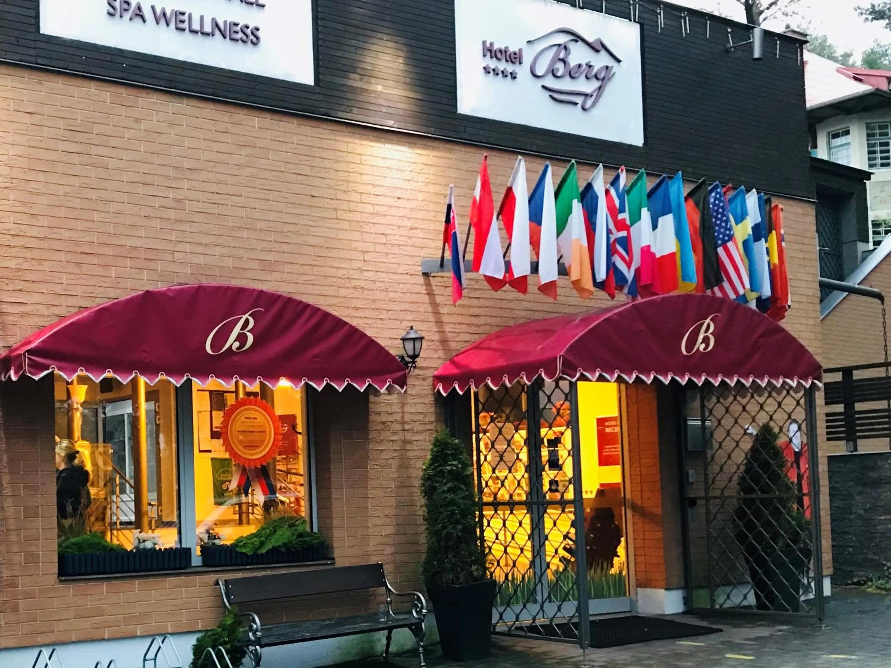 Property building in Hotel Berg