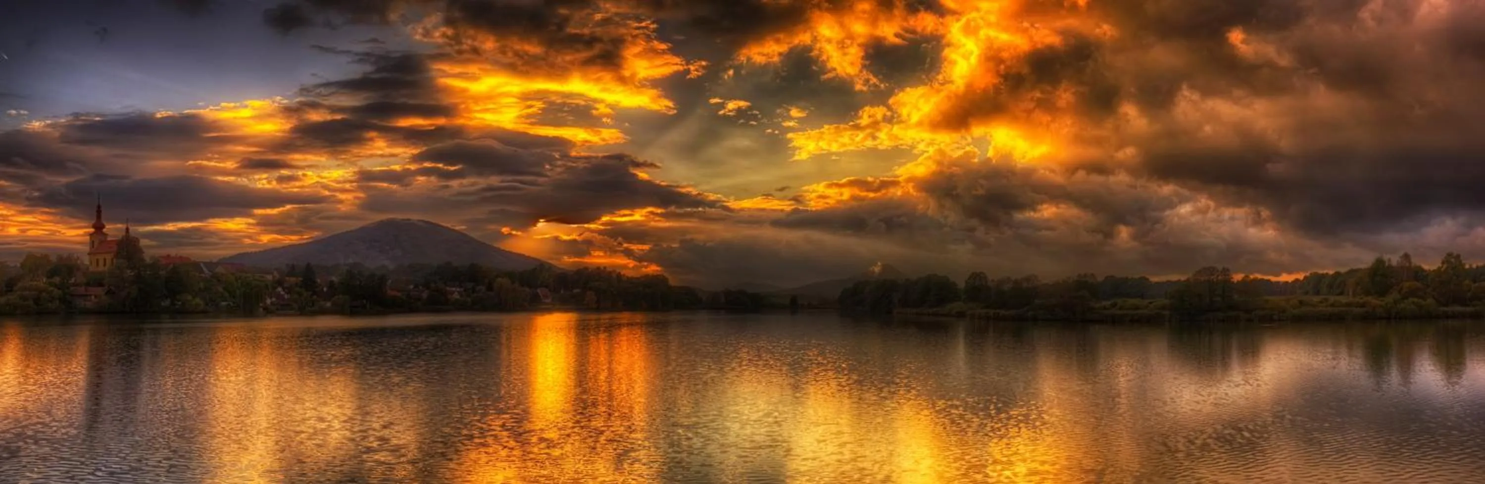 Lake view in Hotel Berg