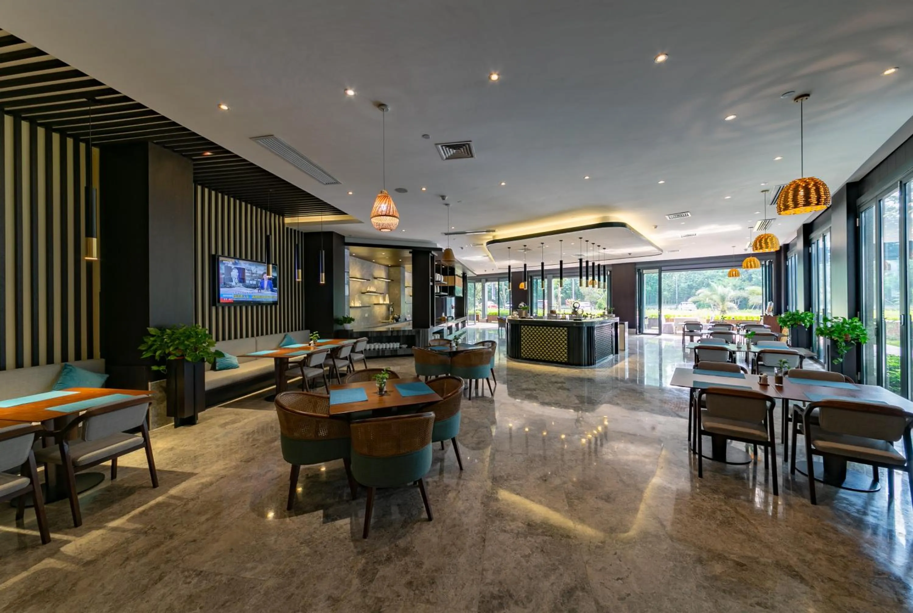 Restaurant/places to eat in SSAW Boutique Hotel Liuzhou