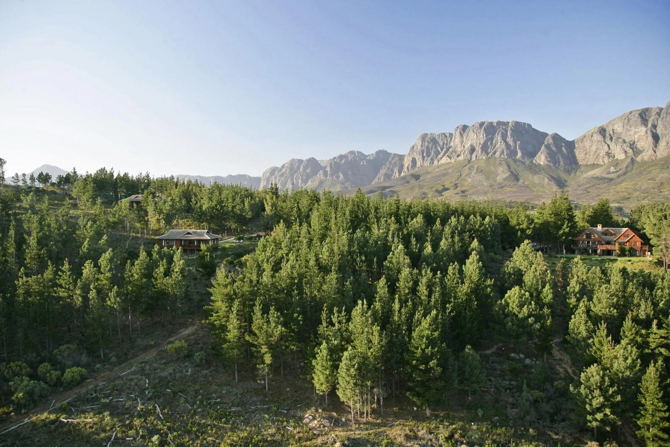 Bird's eye view in Lalapanzi Lodge