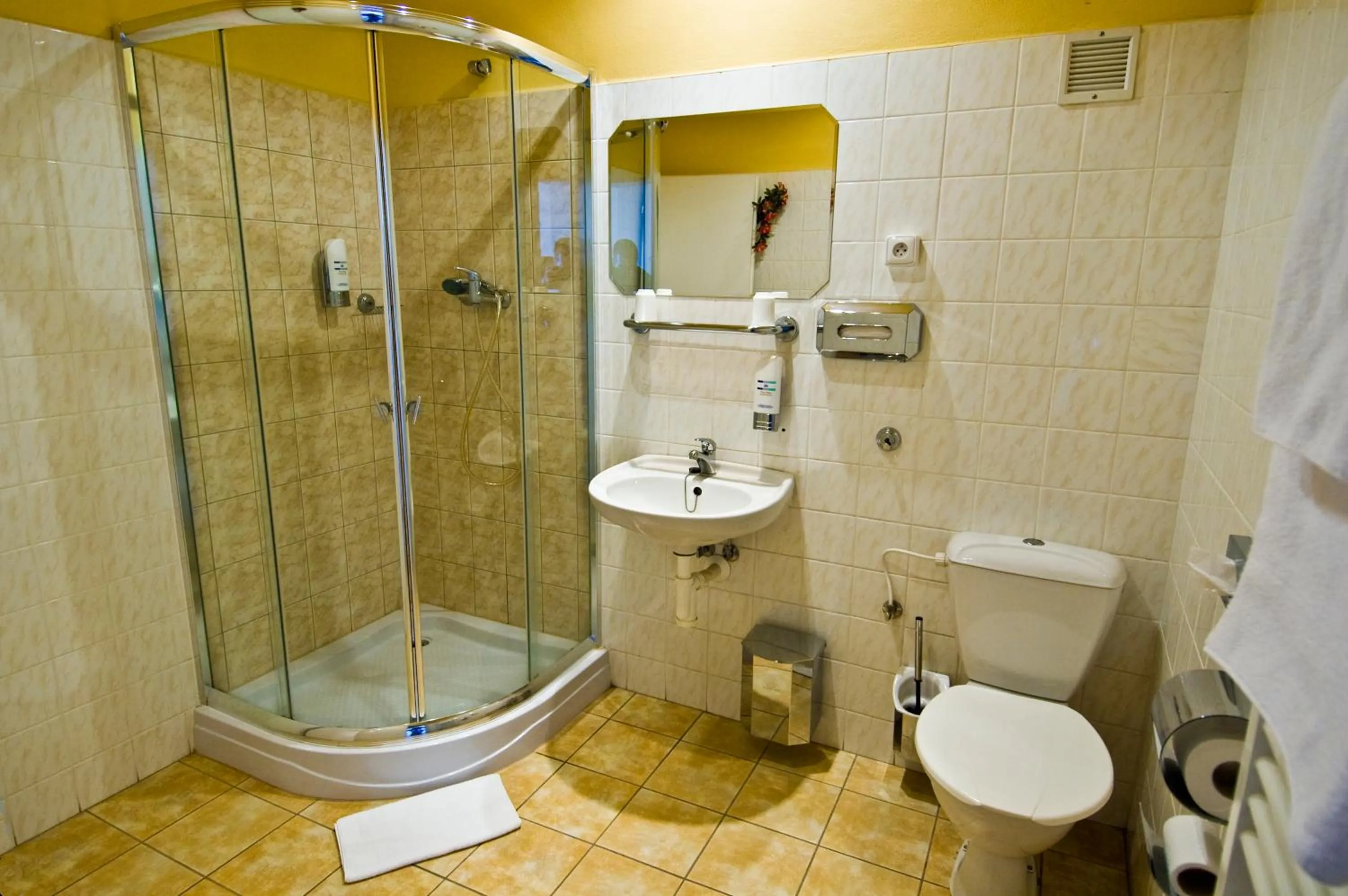 Bathroom in Hotel Relax u Drsů