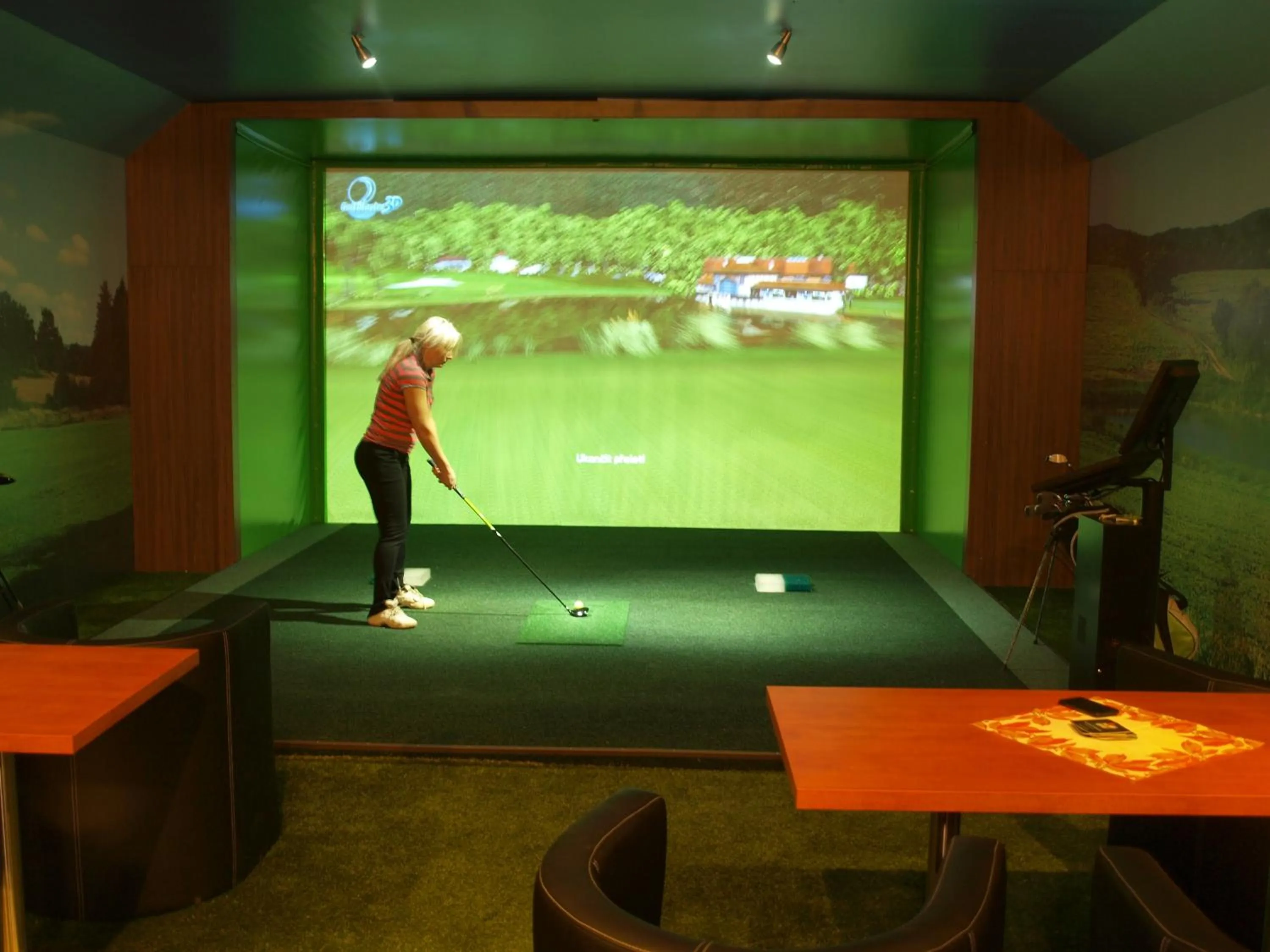 Golfcourse in Hotel Relax u Drsů