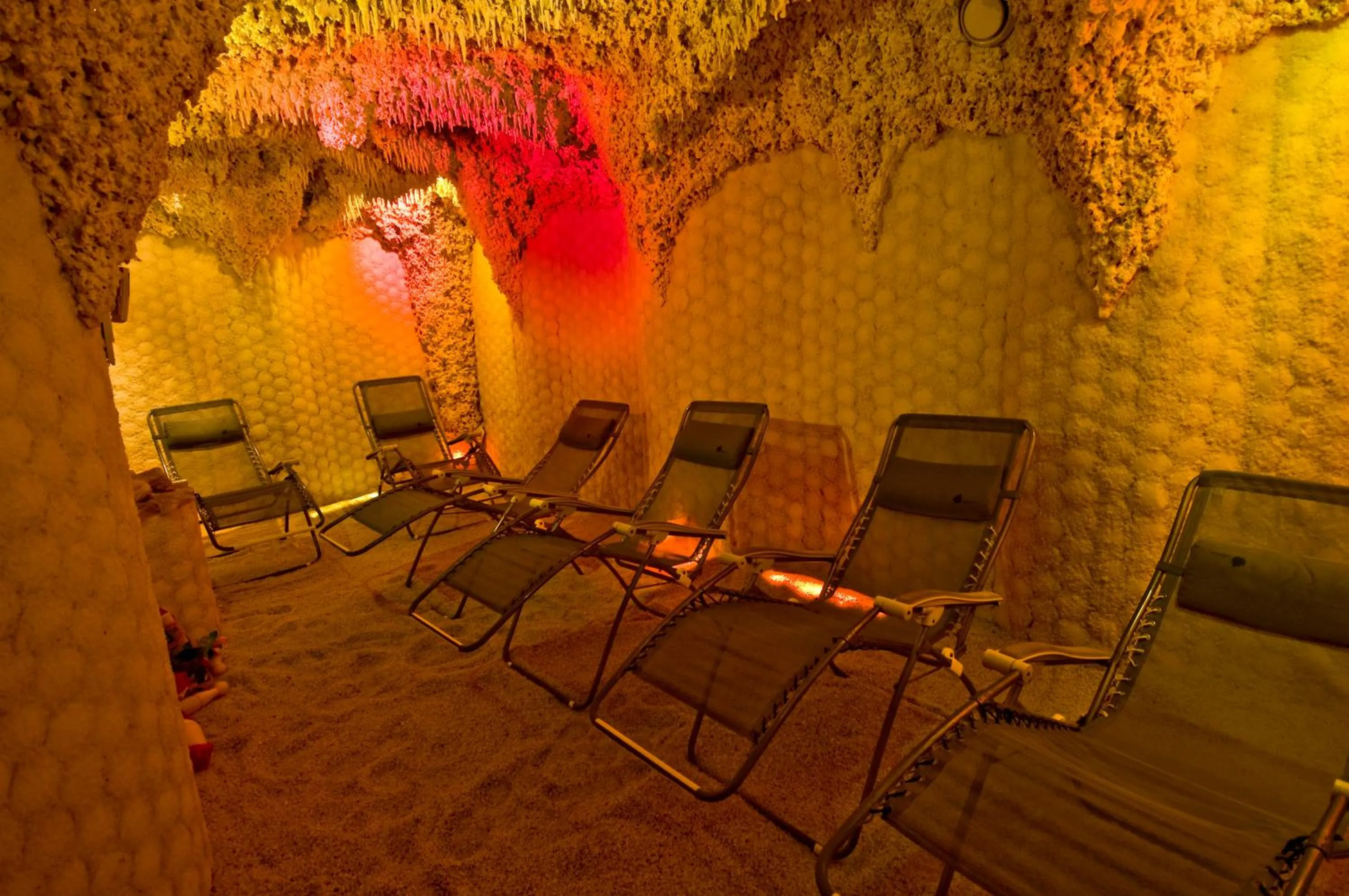 Fitness centre/facilities in Hotel Relax u Drsů