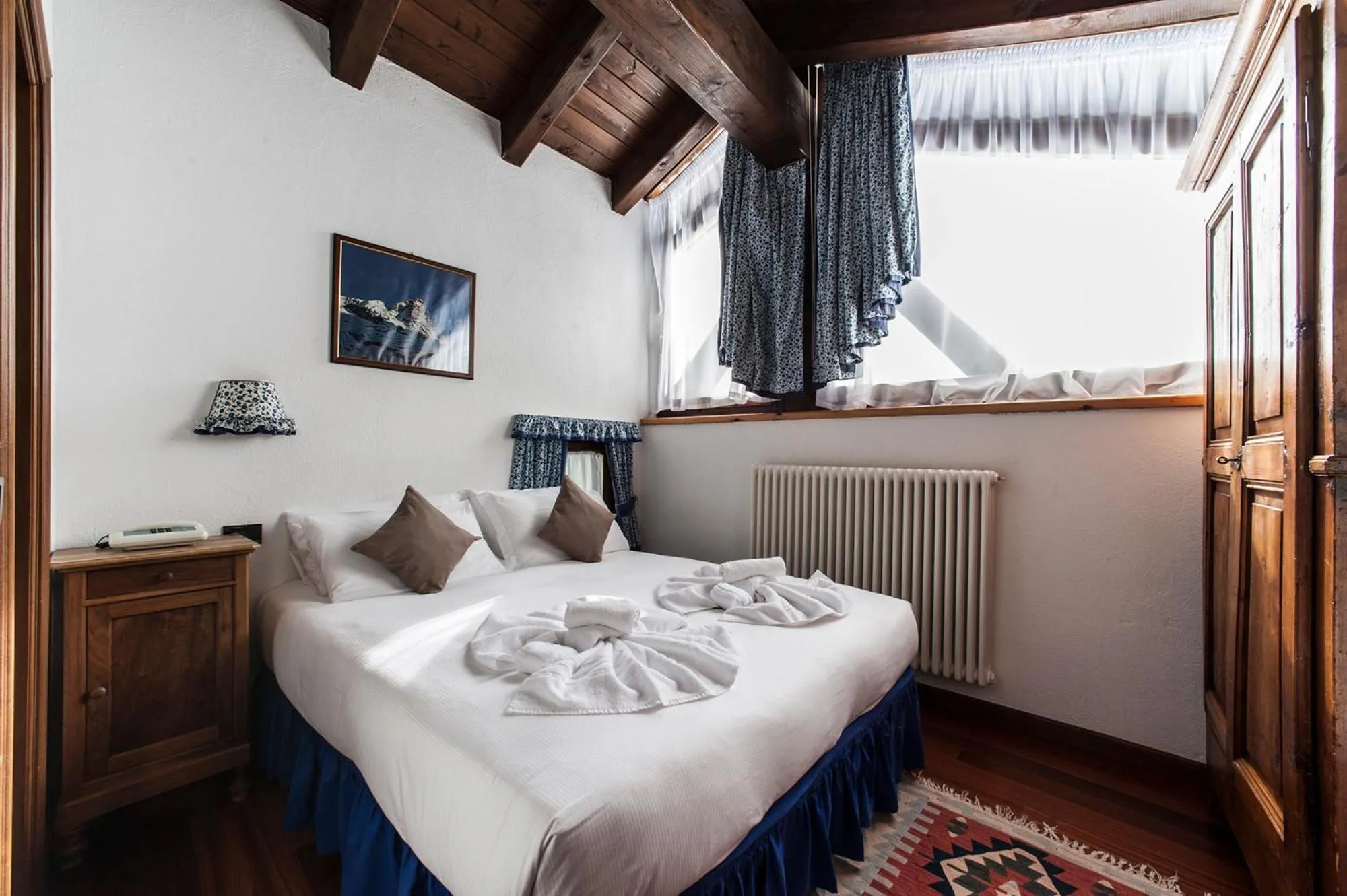 Bed in Hotel Baita Cretaz