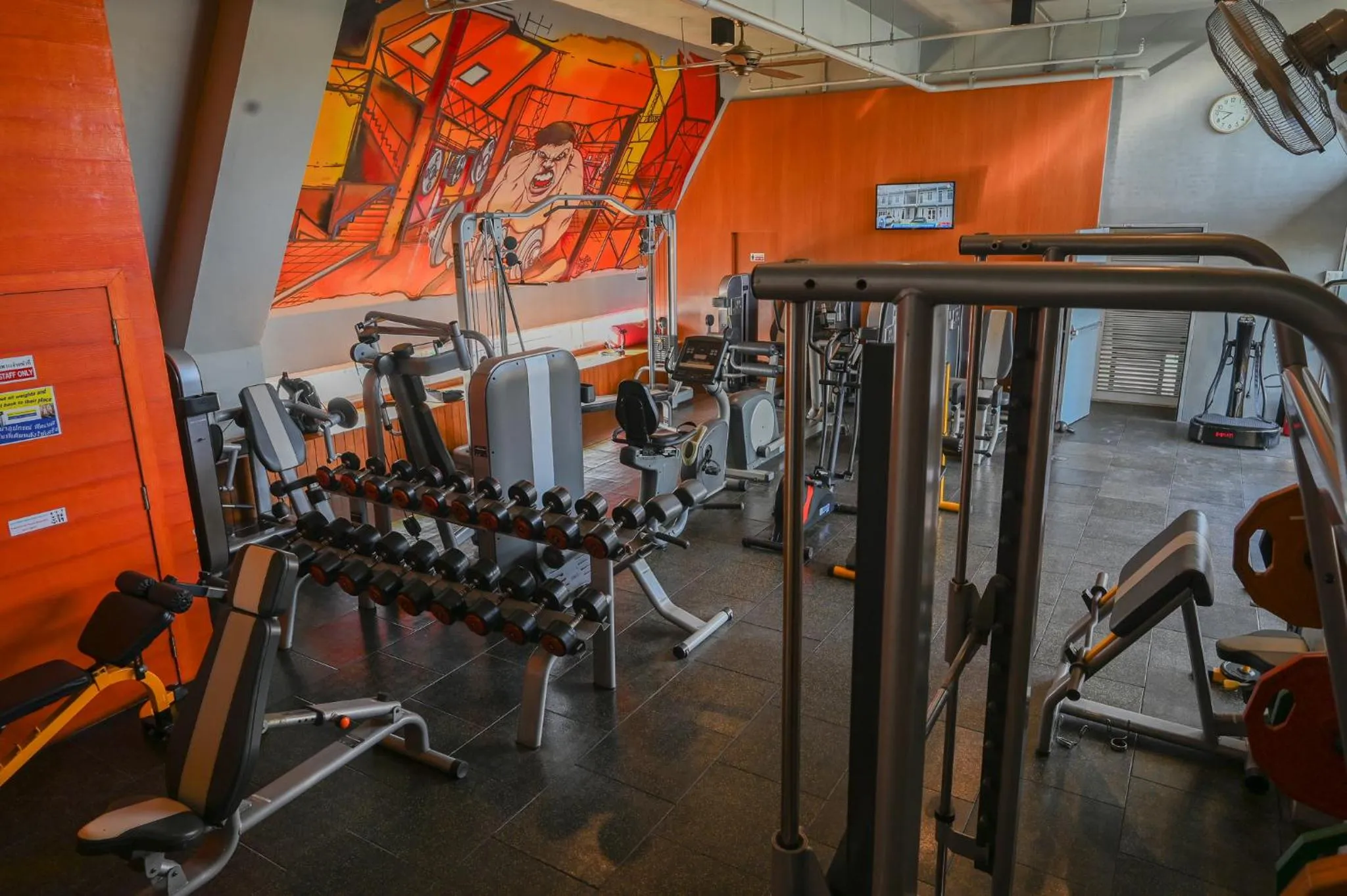 Fitness centre/facilities in Witchuwan Apartel