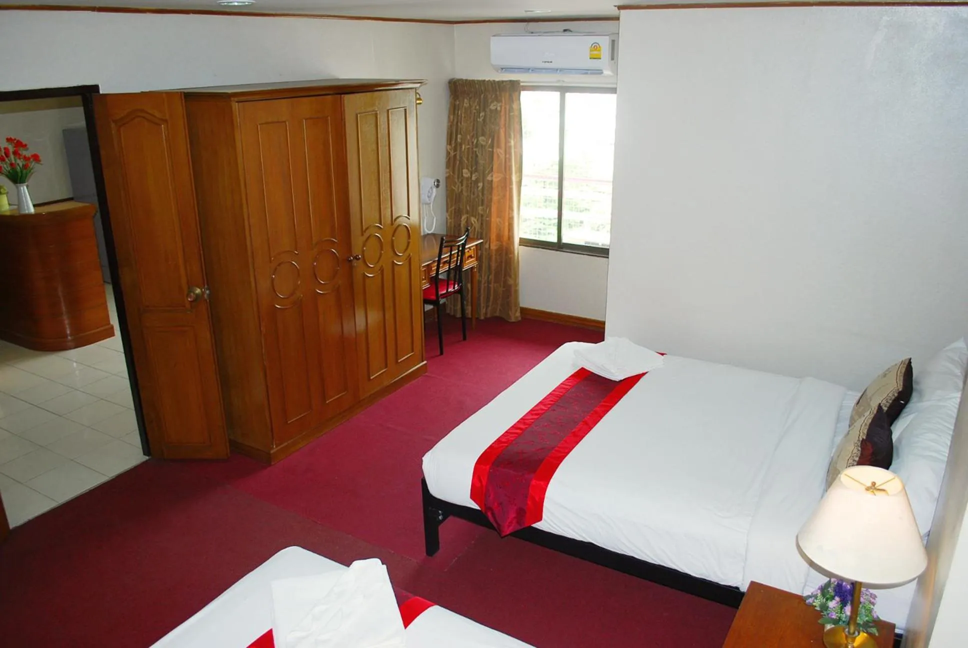 Bed in Witchuwan Apartel