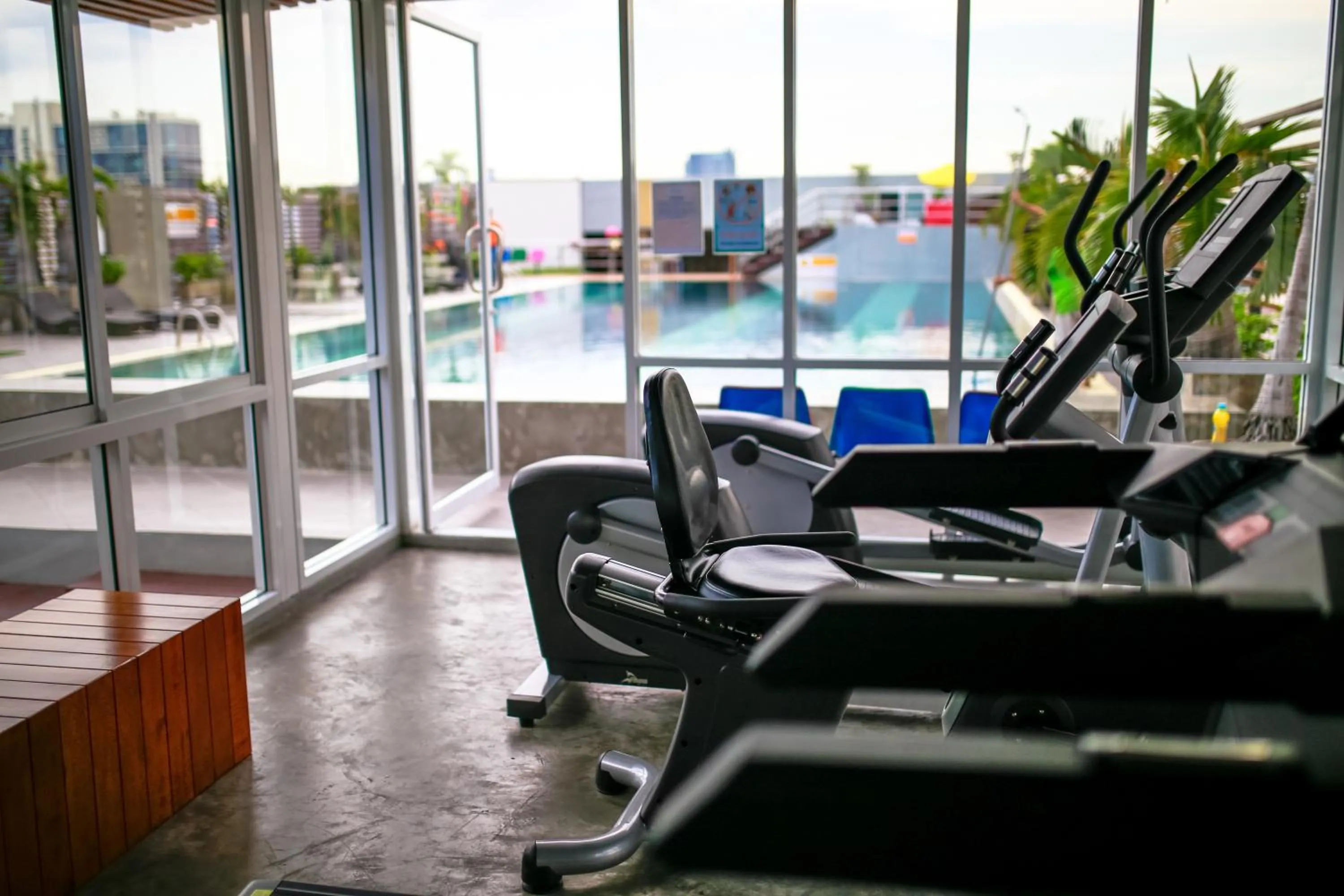 Fitness centre/facilities in Witchuwan Apartel