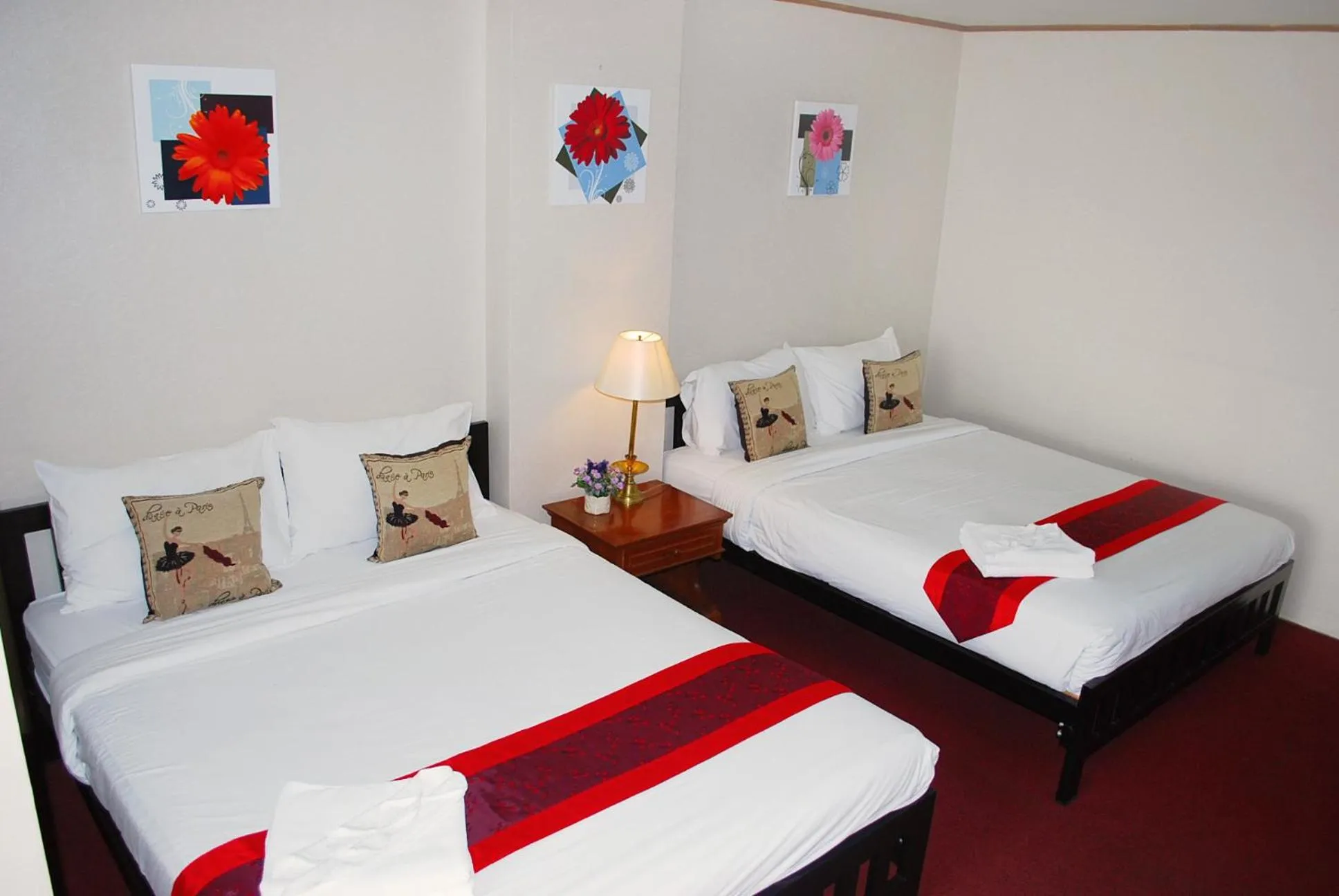 Bed in Witchuwan Apartel