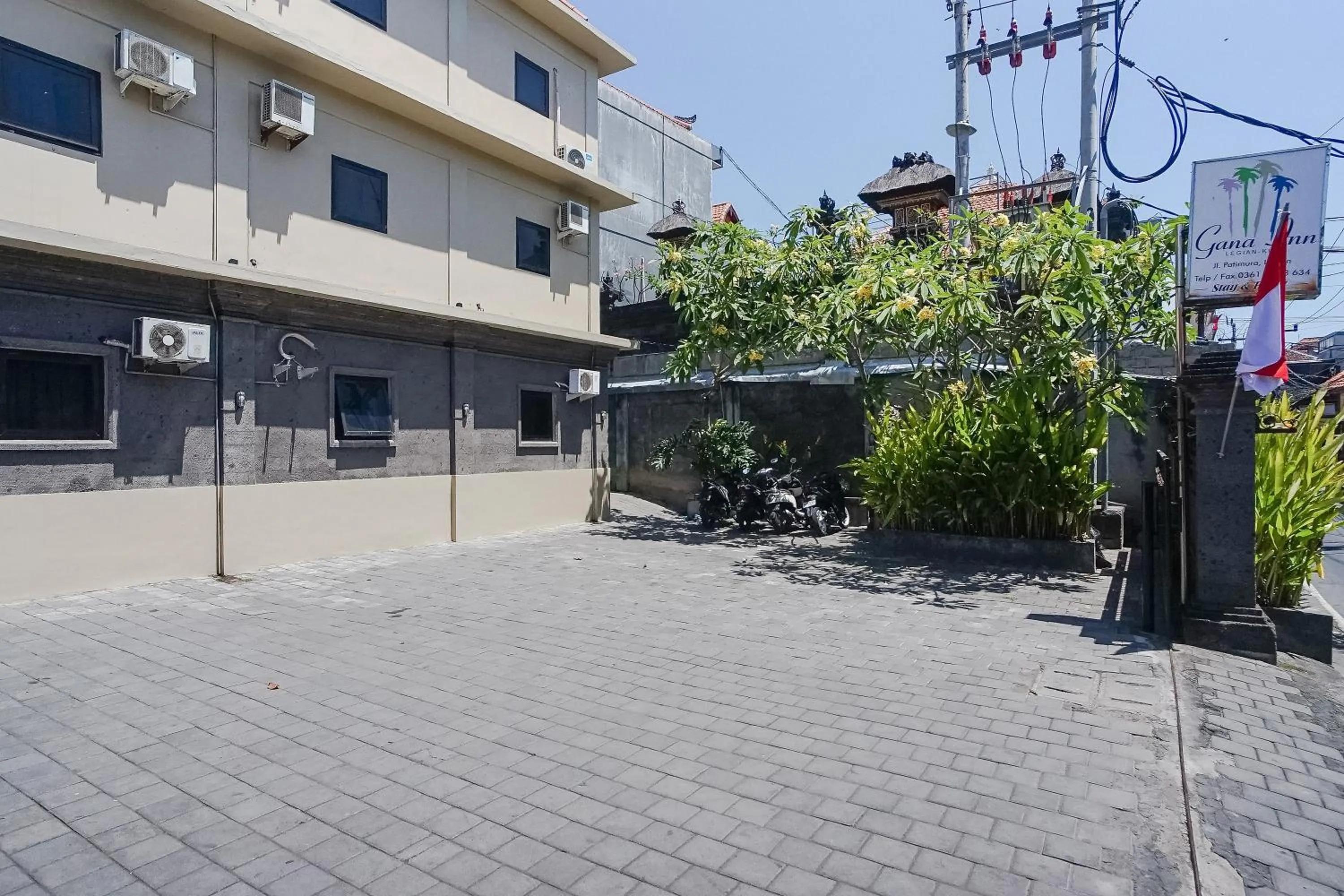 Property building in Gana Inn Legian