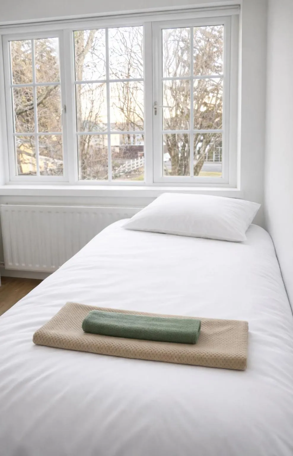 View (from property/room), Bed in Selfoss Hostel