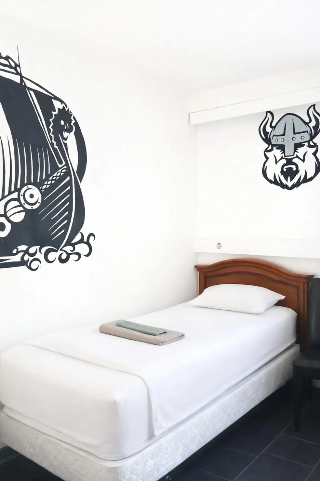 View (from property/room), Bed in Selfoss Hostel