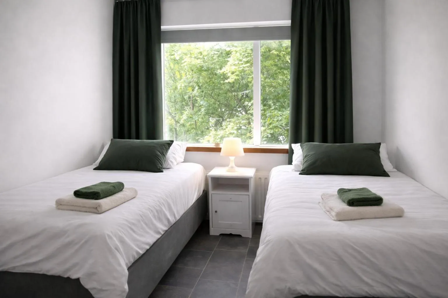 View (from property/room), Bed in Selfoss Hostel