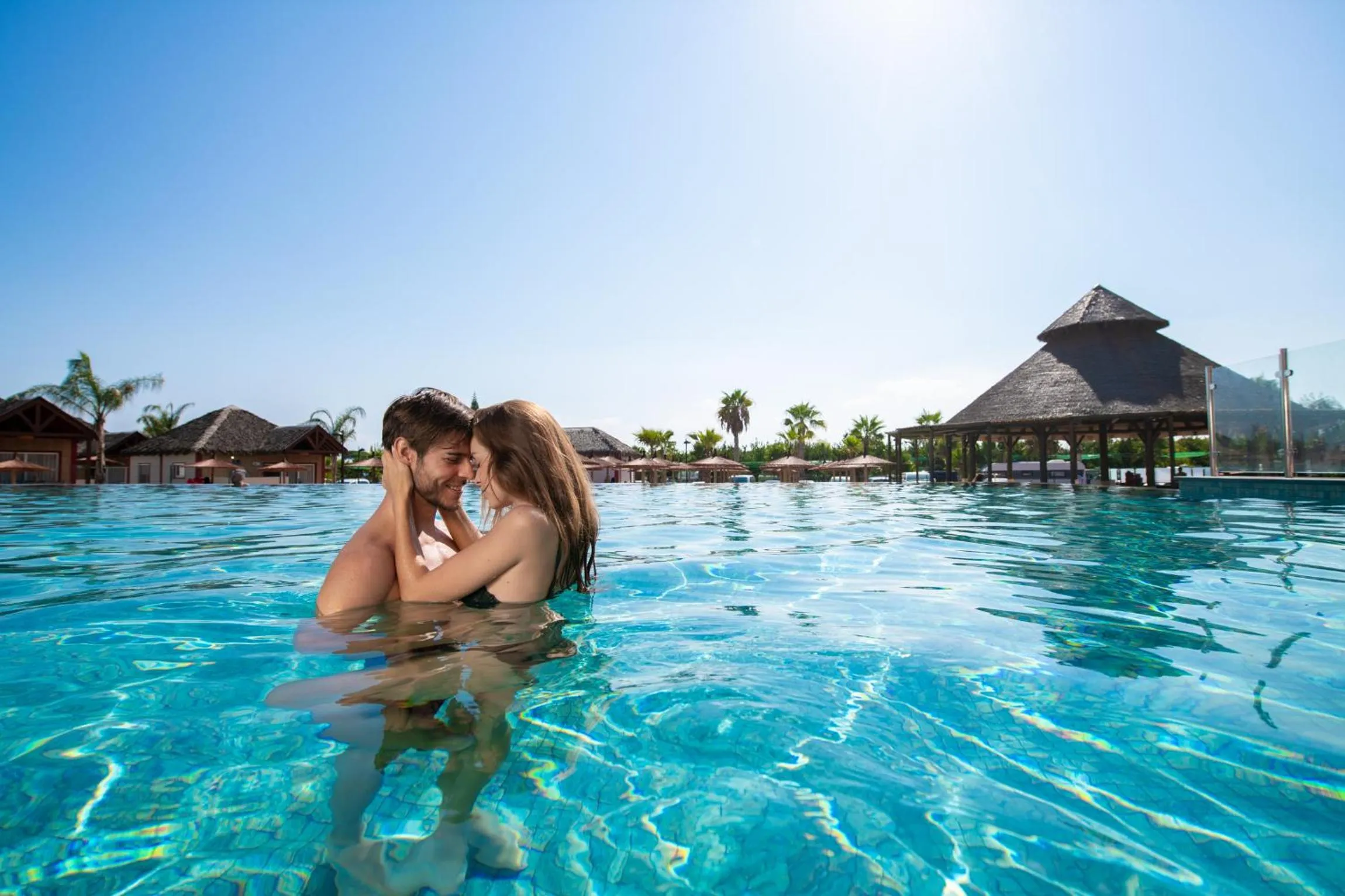 Pool view in La Marina Resort