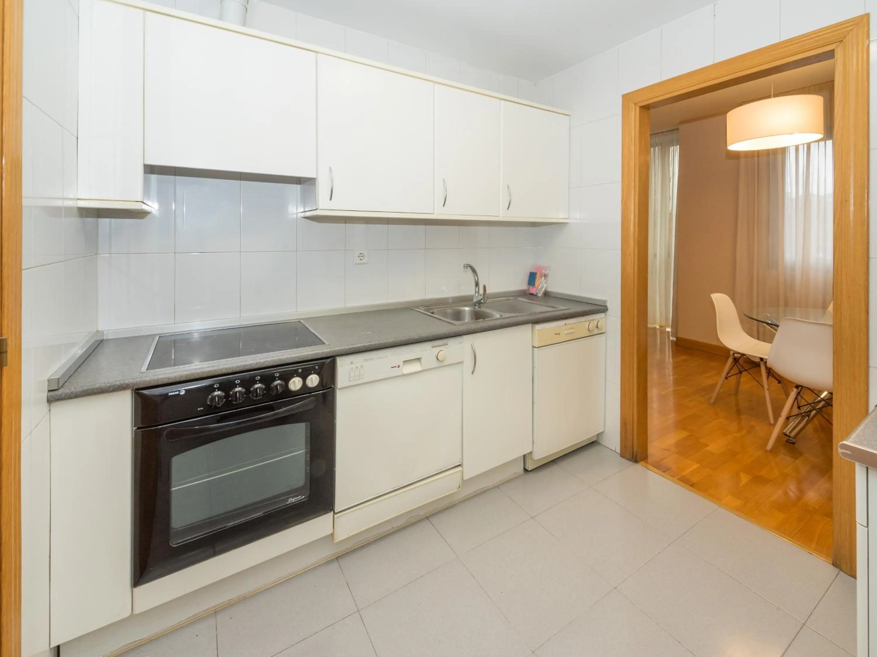 Kitchen or kitchenette in Gestión de Alojamientos Apartments