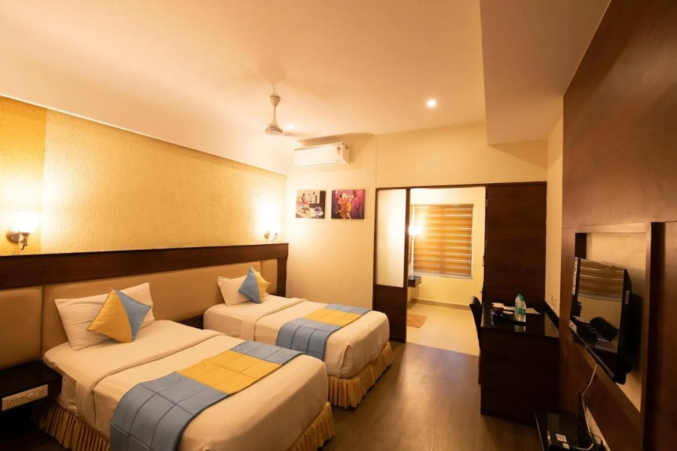 Bed in Hotel High Point