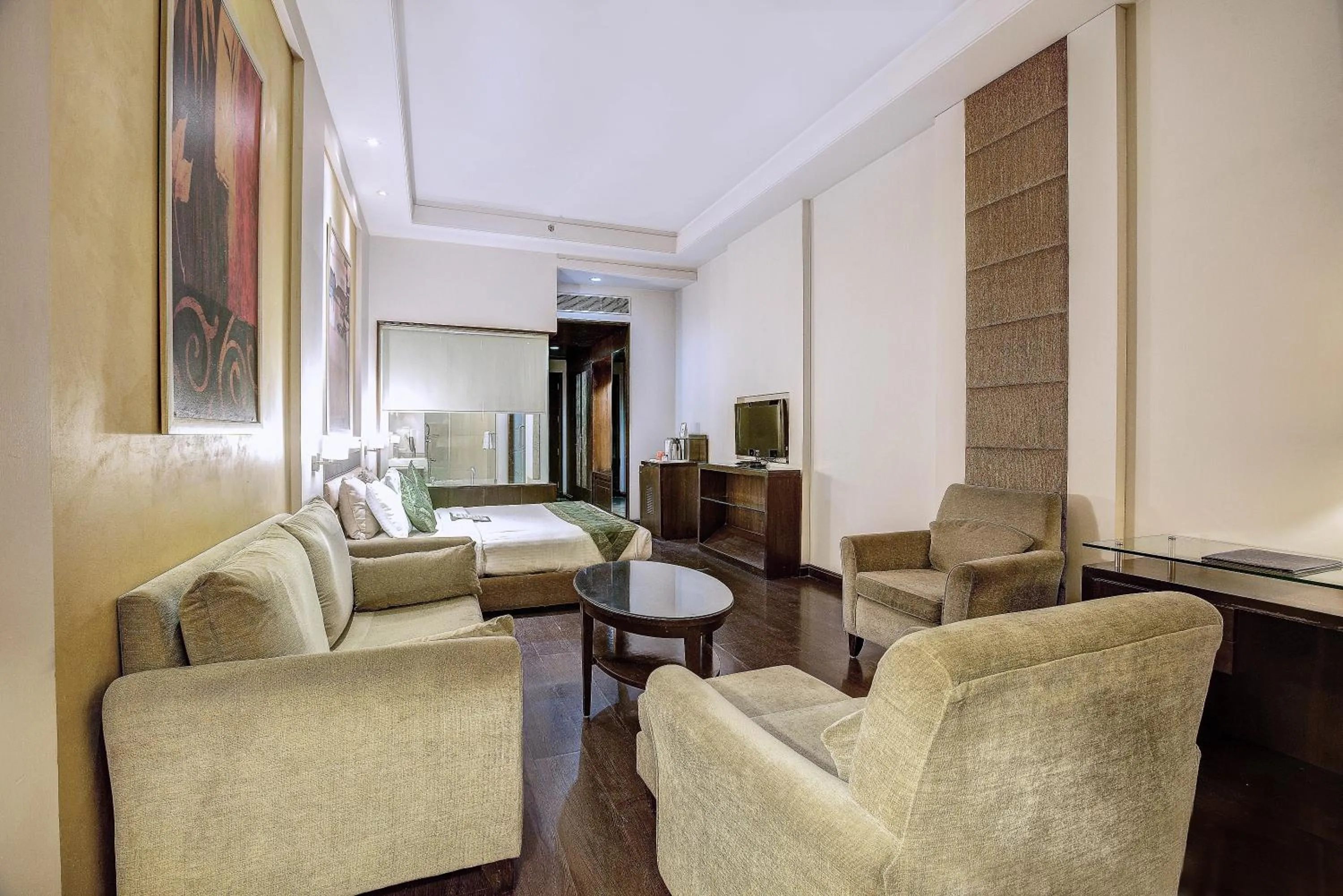 Seating area in Western Court Panchkula